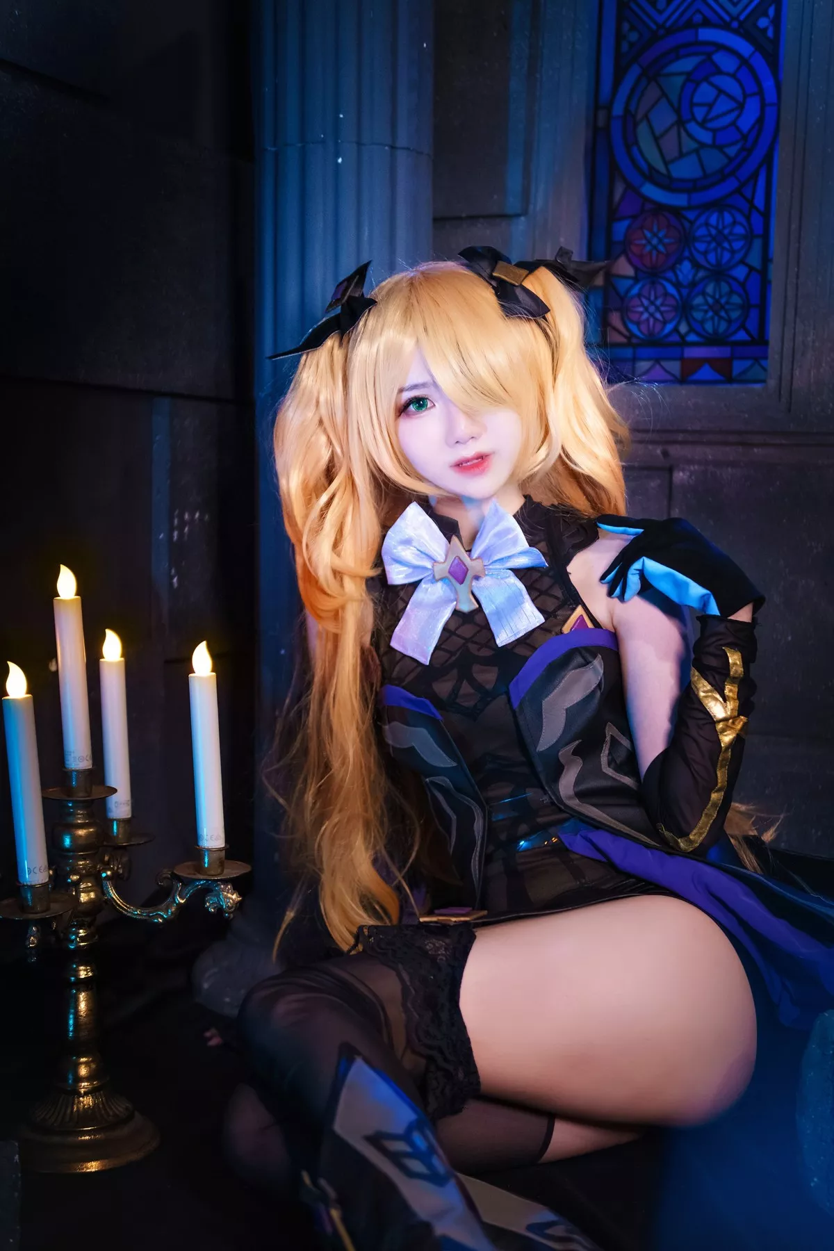 Fischl 撩人私摄 仙女Cosplay Sally多啦雪