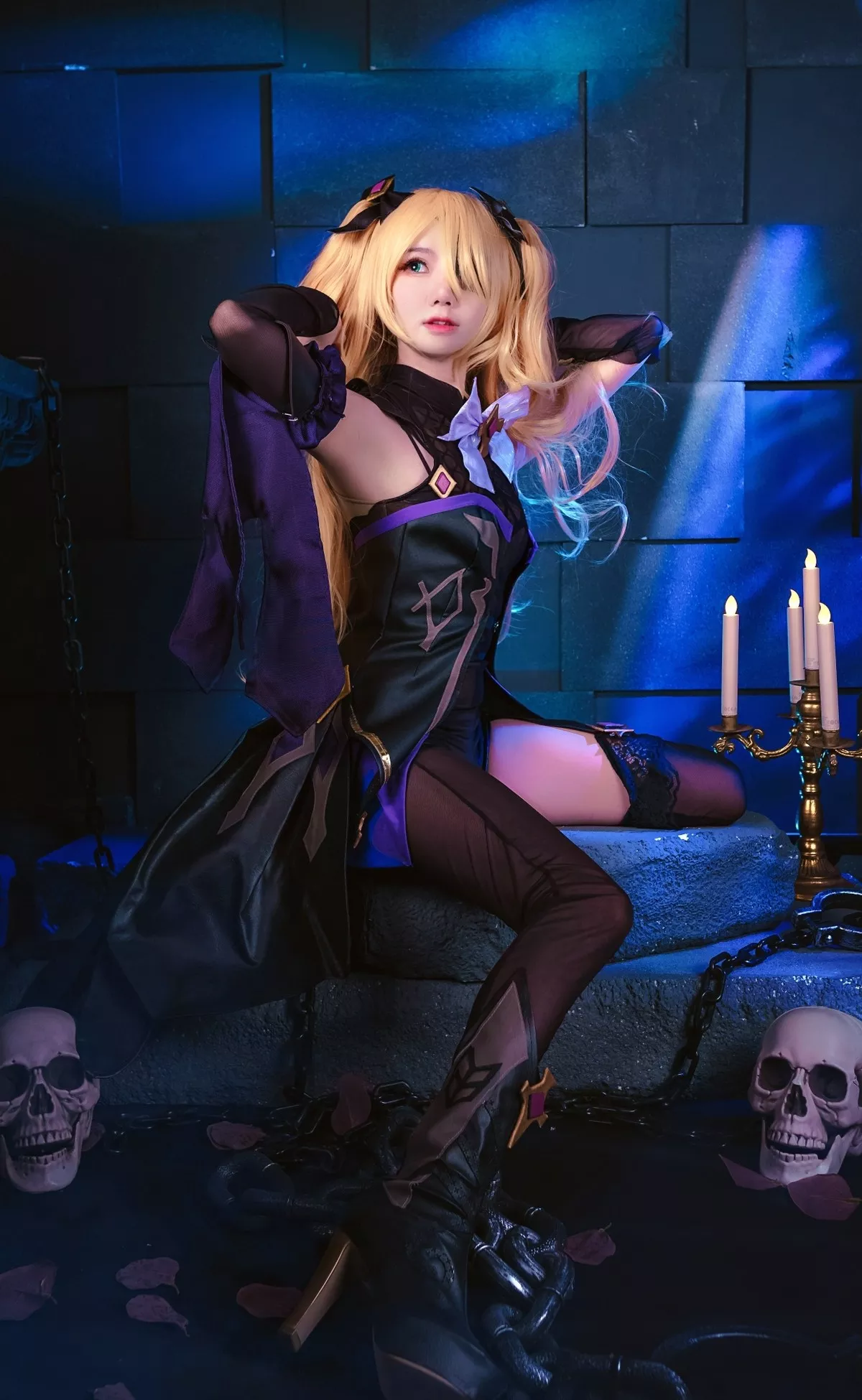 Fischl 撩人私摄 仙女Cosplay Sally多啦雪