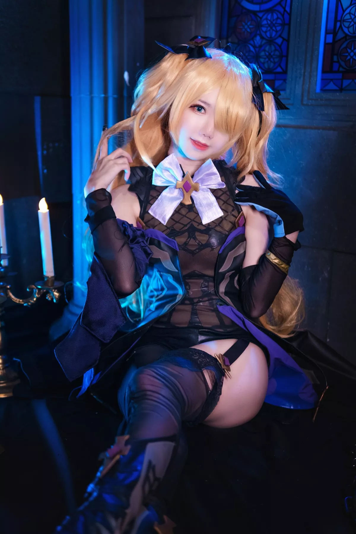 Fischl 撩人私摄 仙女Cosplay Sally多啦雪
