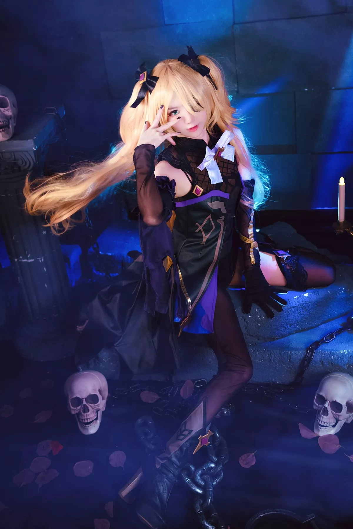 Fischl 撩人私摄 仙女Cosplay Sally多啦雪