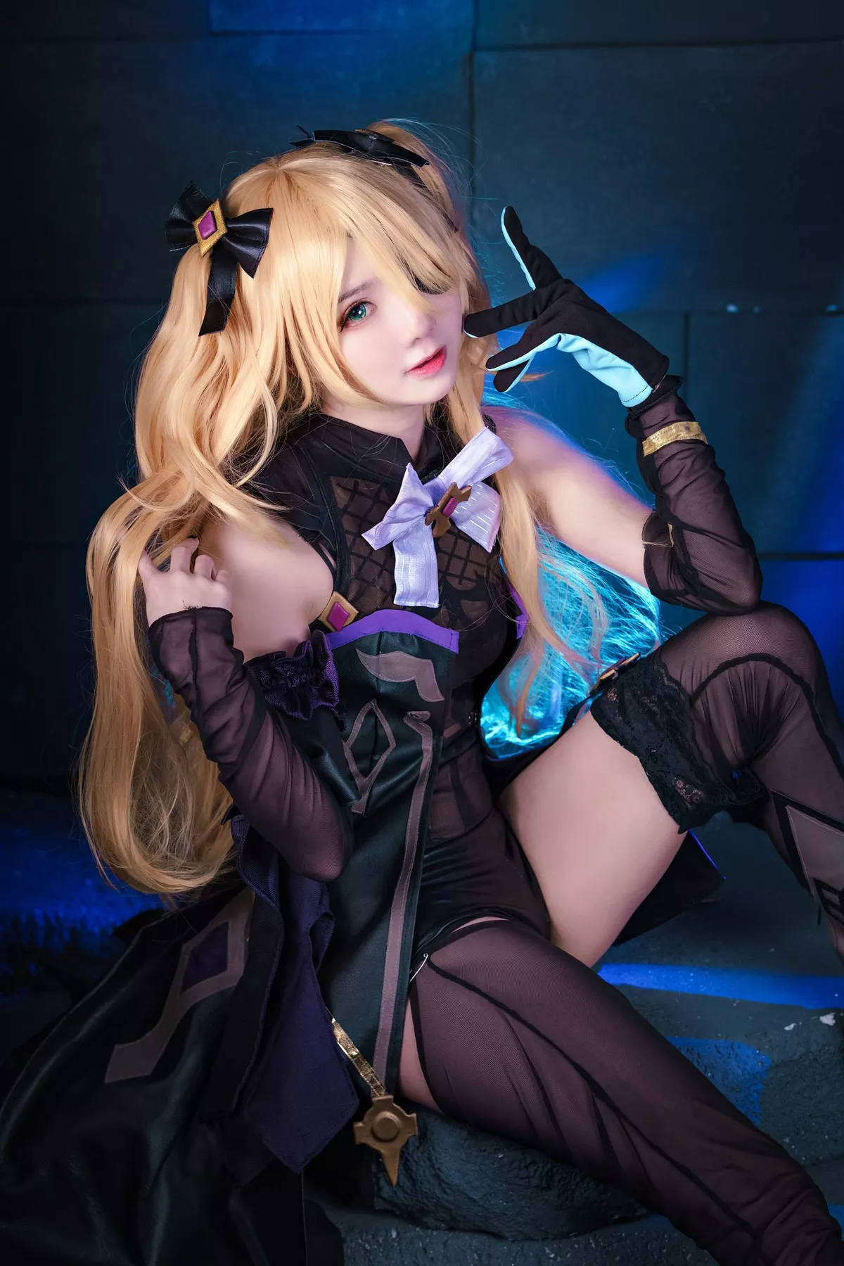 Fischl 撩人私摄 仙女Cosplay Sally多啦雪