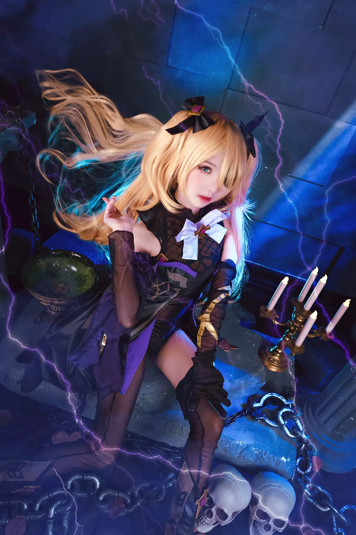 Fischl 撩人私摄 仙女Cosplay Sally多啦雪