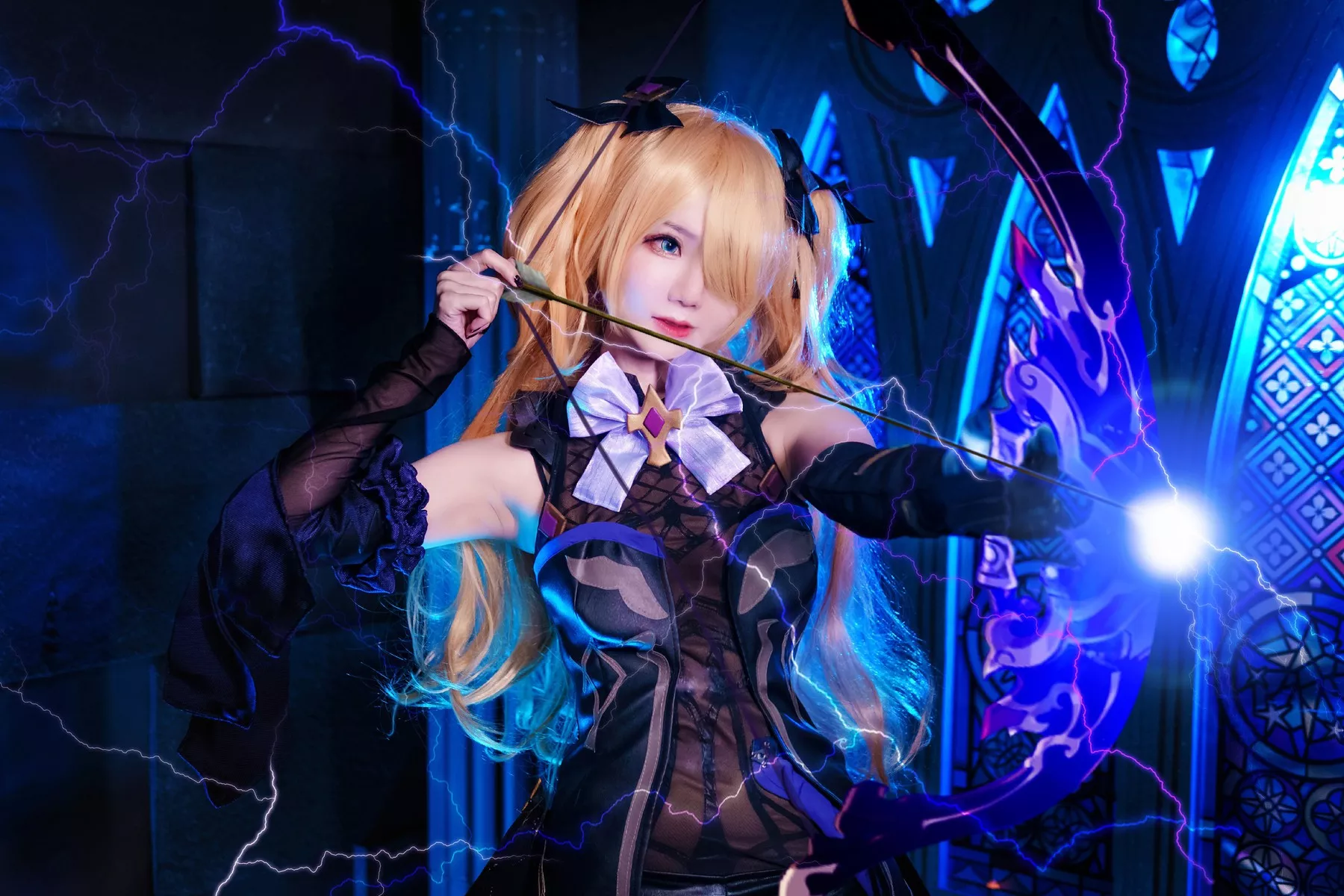 Fischl 撩人私摄 仙女Cosplay Sally多啦雪