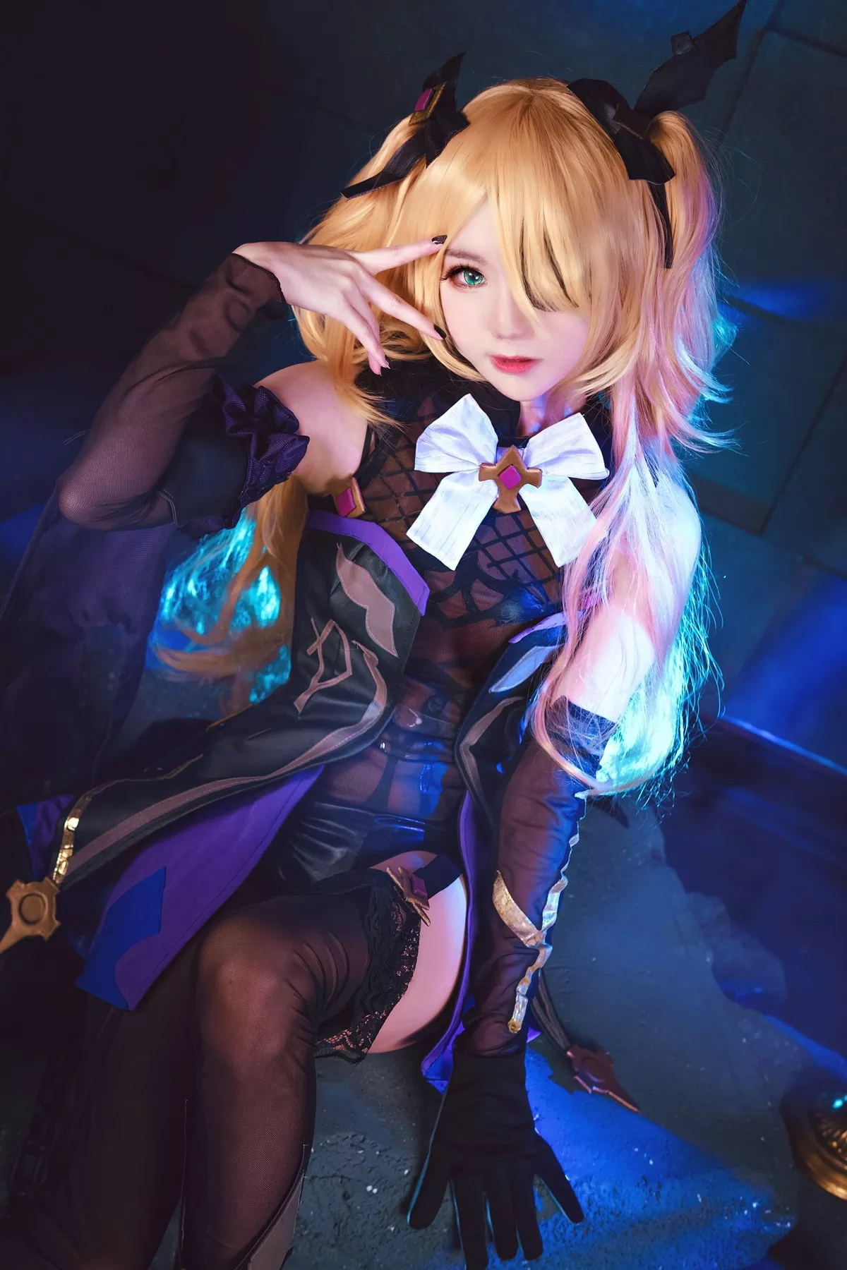 Fischl 撩人私摄 仙女Cosplay Sally多啦雪