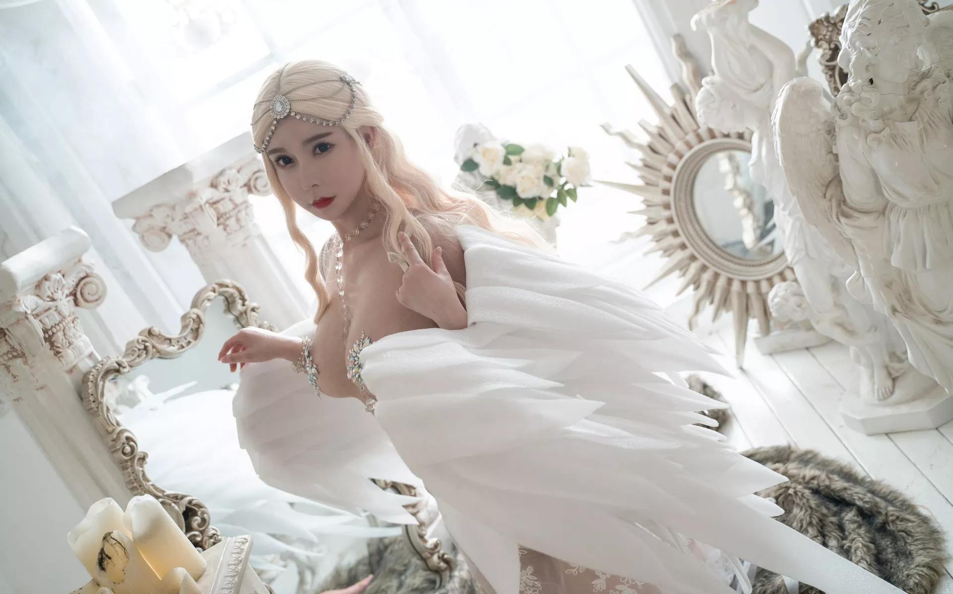 撩人密拍 天使 亚马逊鲶鱼 女神Cosplay