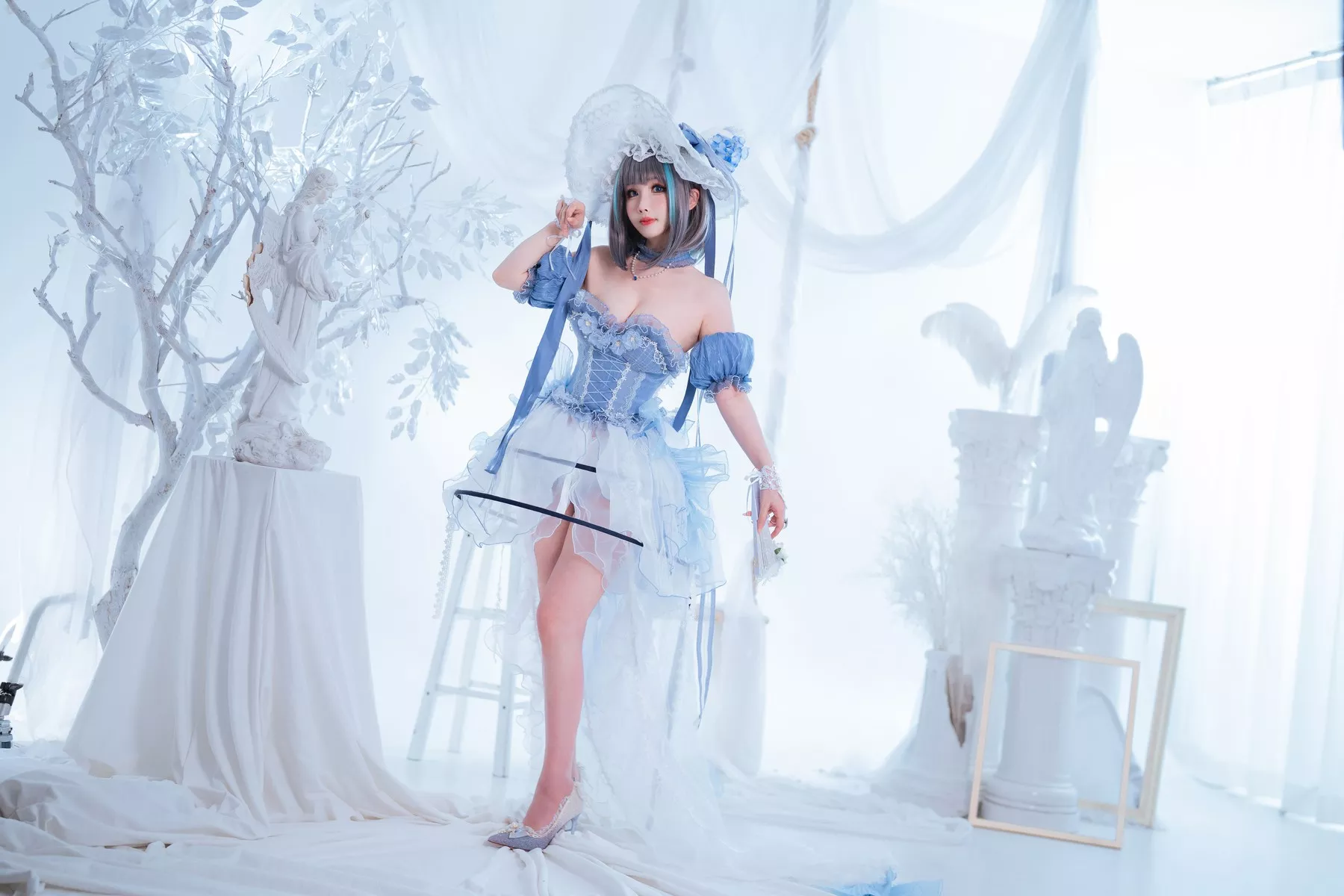 柴郡冰雪公主 Rioko 女神Cosplay 性感私摄 凉凉子