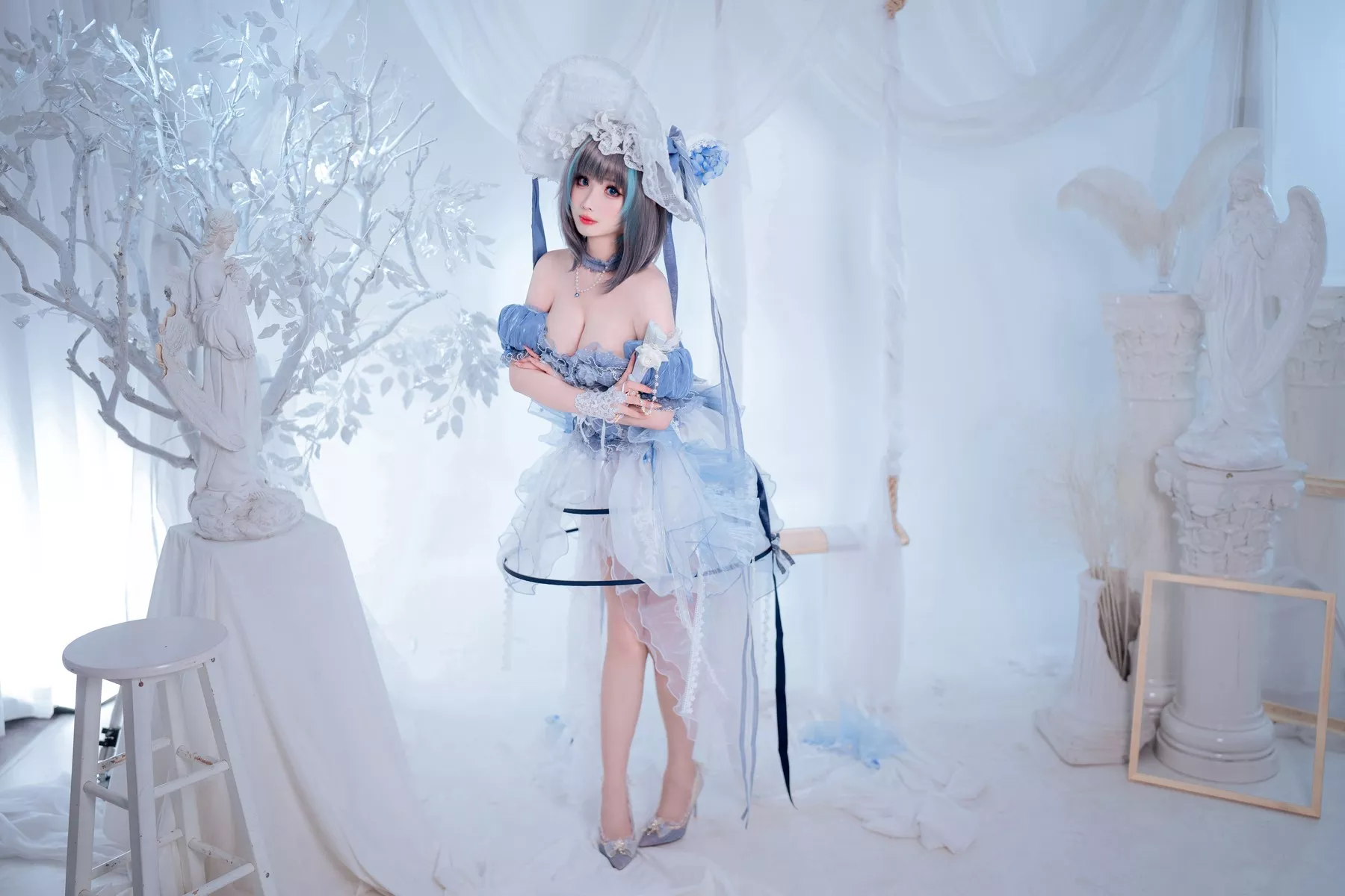 柴郡冰雪公主 Rioko 女神Cosplay 性感私摄 凉凉子
