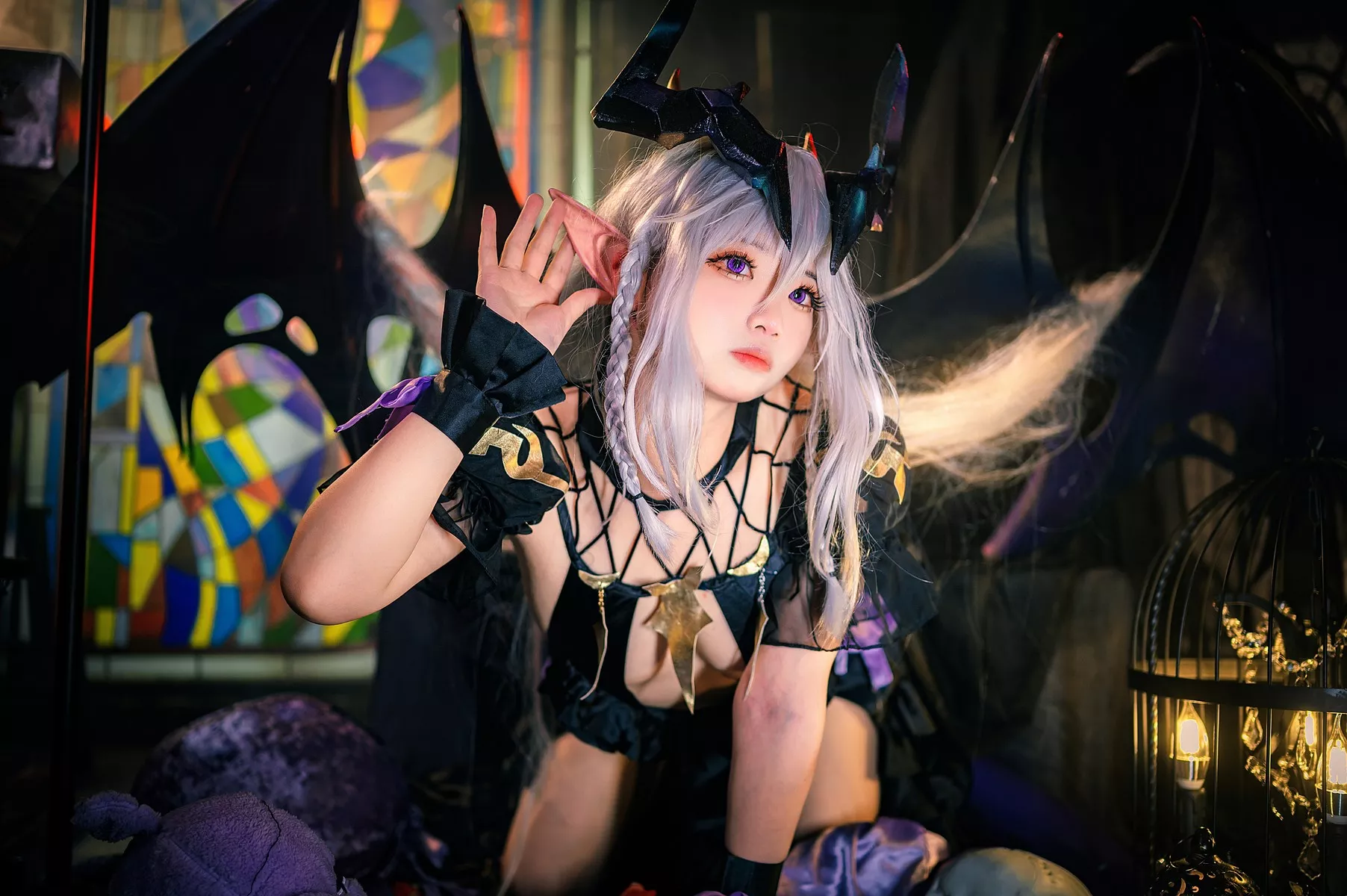 四叶草剧场 法芙娜 伊喵君 尤物Cosplay Fafnir