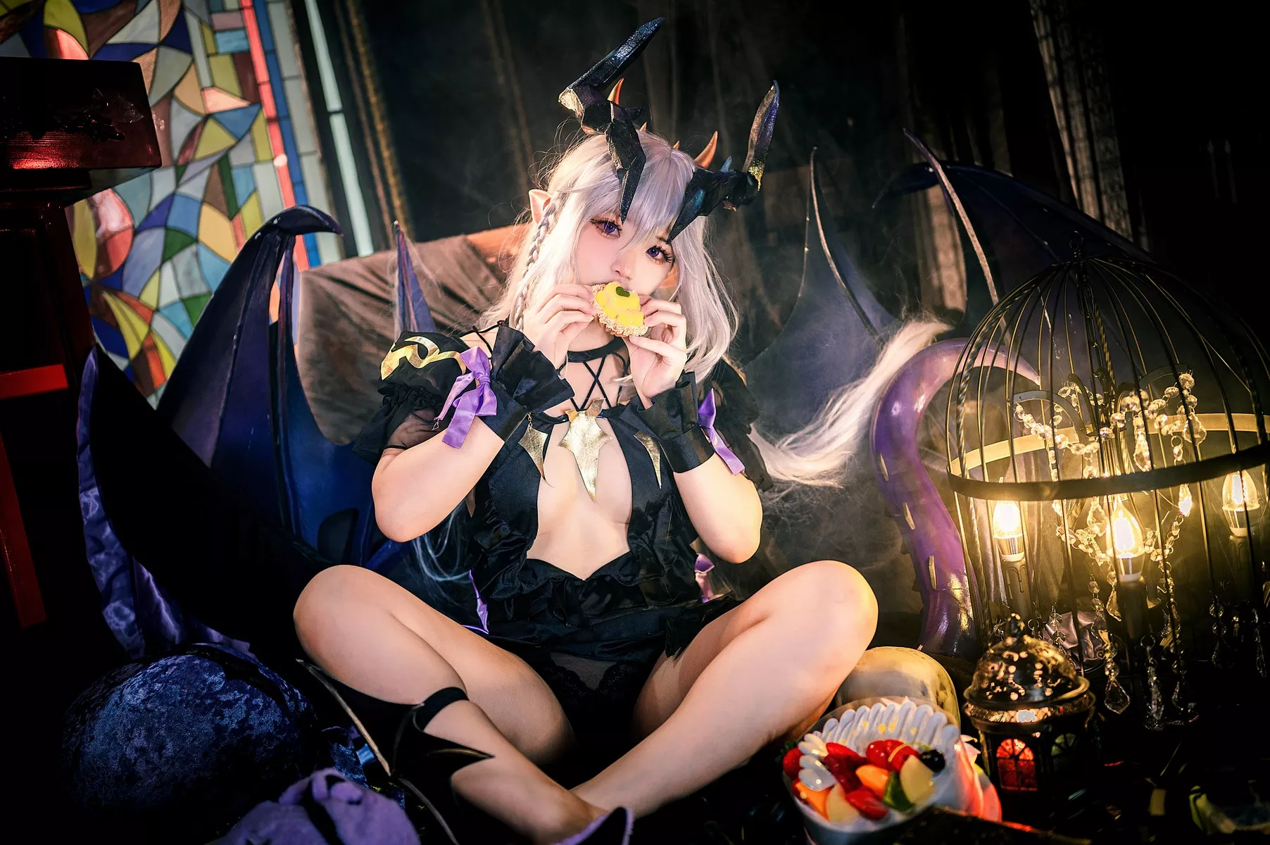 四叶草剧场 法芙娜 伊喵君 尤物Cosplay Fafnir