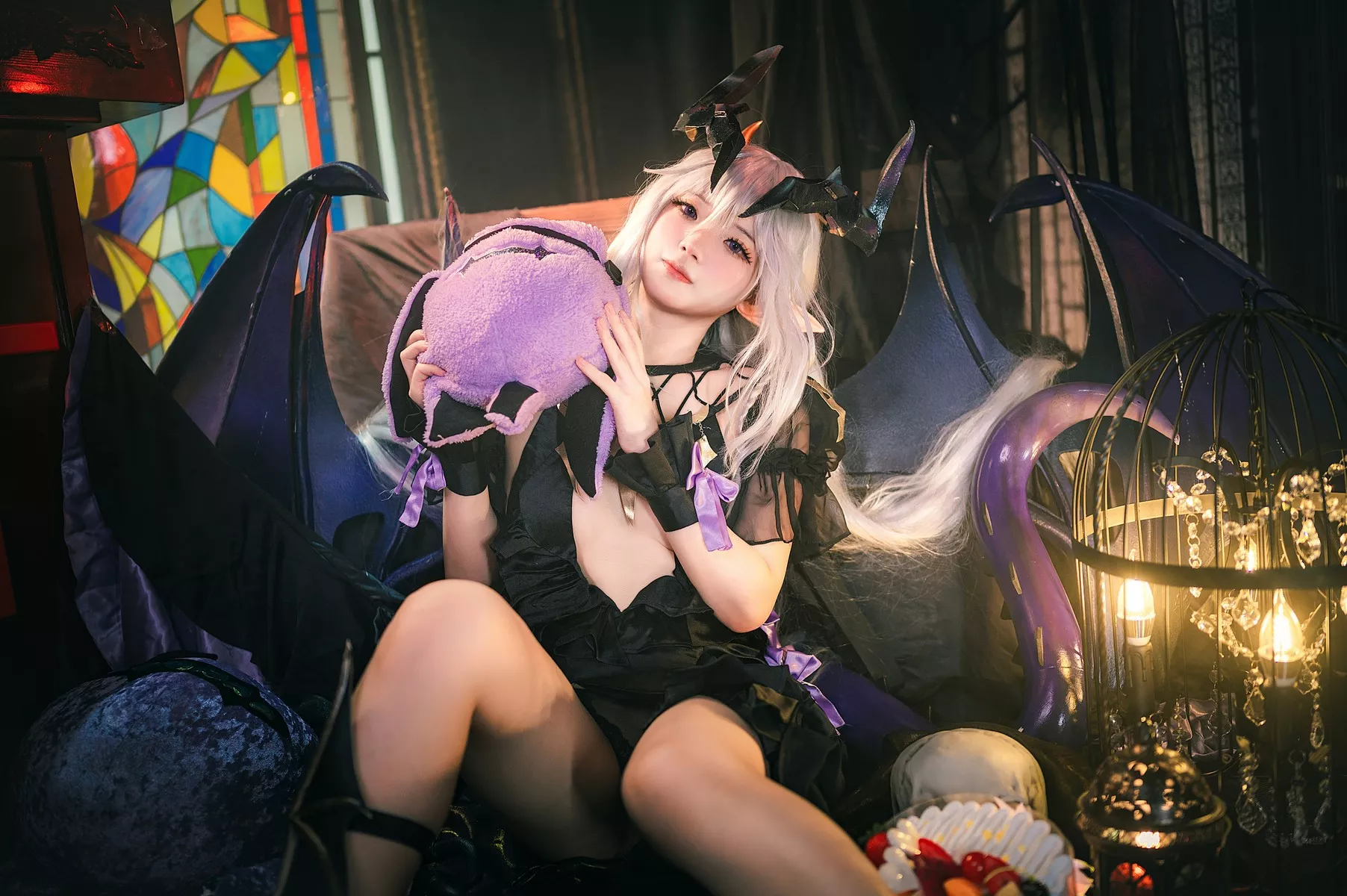 四叶草剧场 法芙娜 伊喵君 尤物Cosplay Fafnir