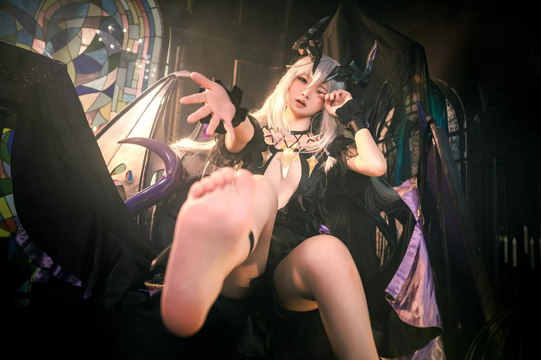 四叶草剧场 法芙娜 伊喵君 尤物Cosplay Fafnir