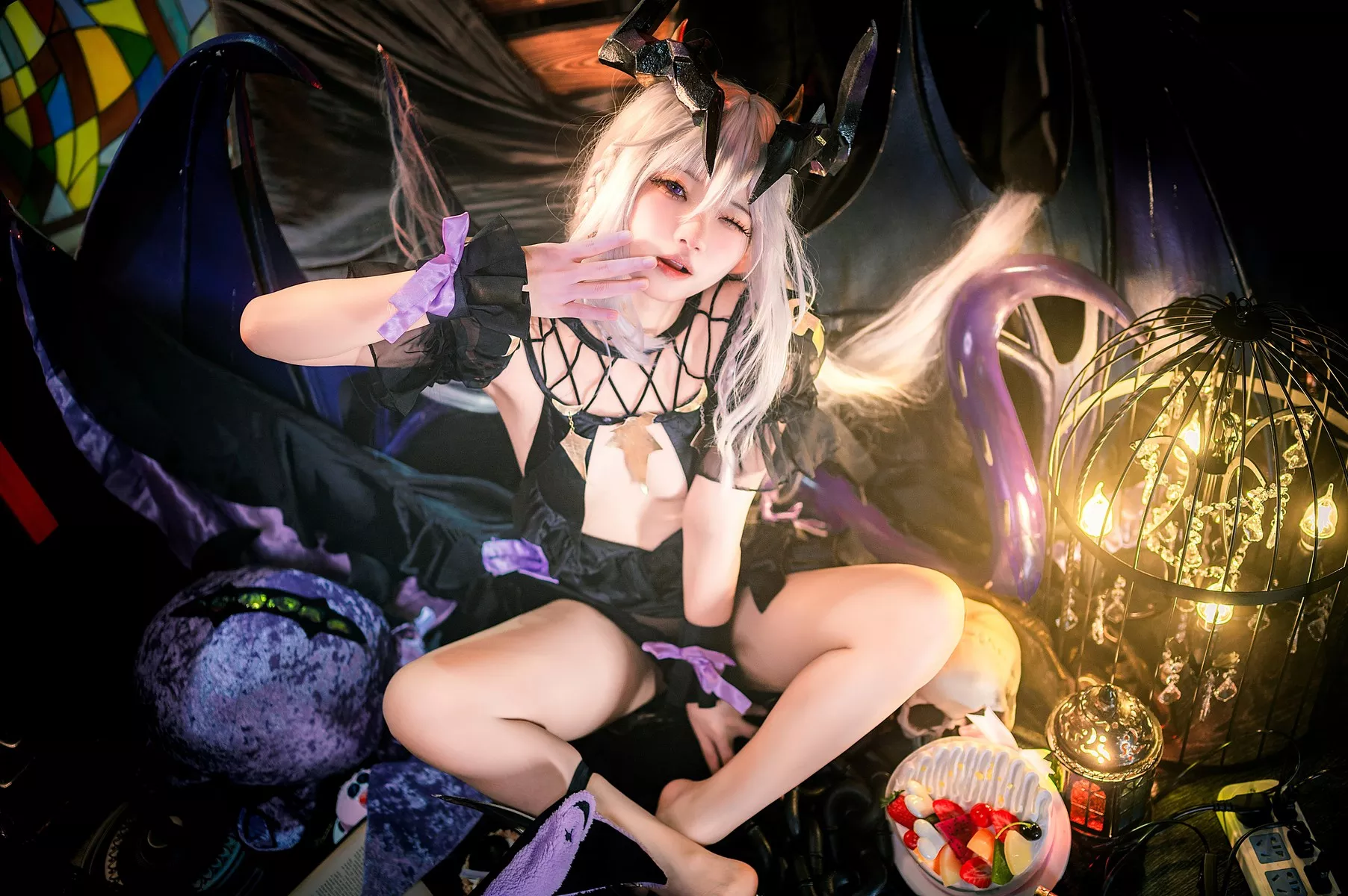 四叶草剧场 法芙娜 伊喵君 尤物Cosplay Fafnir