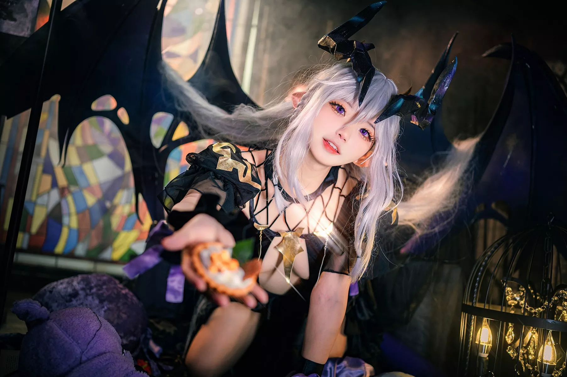 四叶草剧场 法芙娜 伊喵君 尤物Cosplay Fafnir