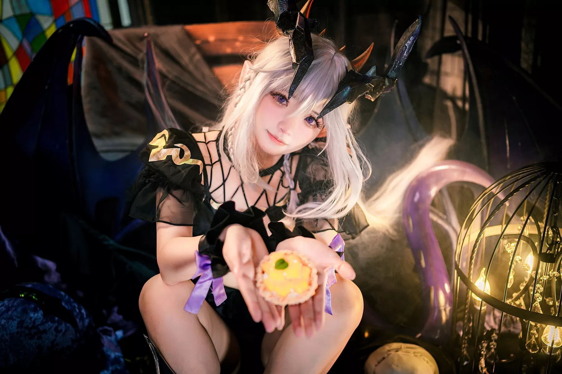 四叶草剧场 法芙娜 伊喵君 尤物Cosplay Fafnir