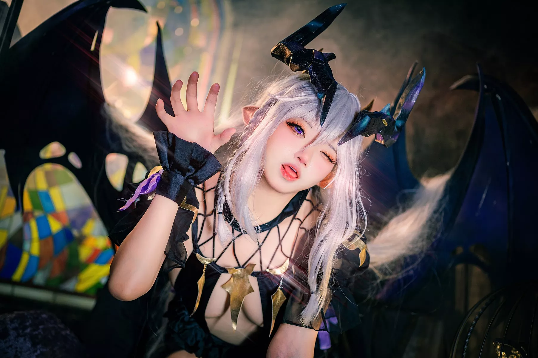 四叶草剧场 法芙娜 伊喵君 尤物Cosplay Fafnir