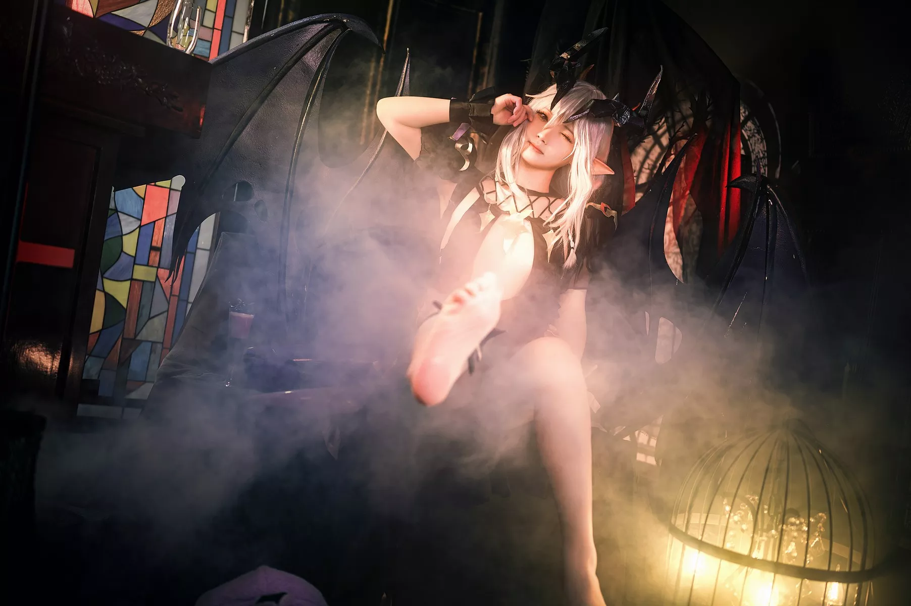四叶草剧场 法芙娜 伊喵君 尤物Cosplay Fafnir