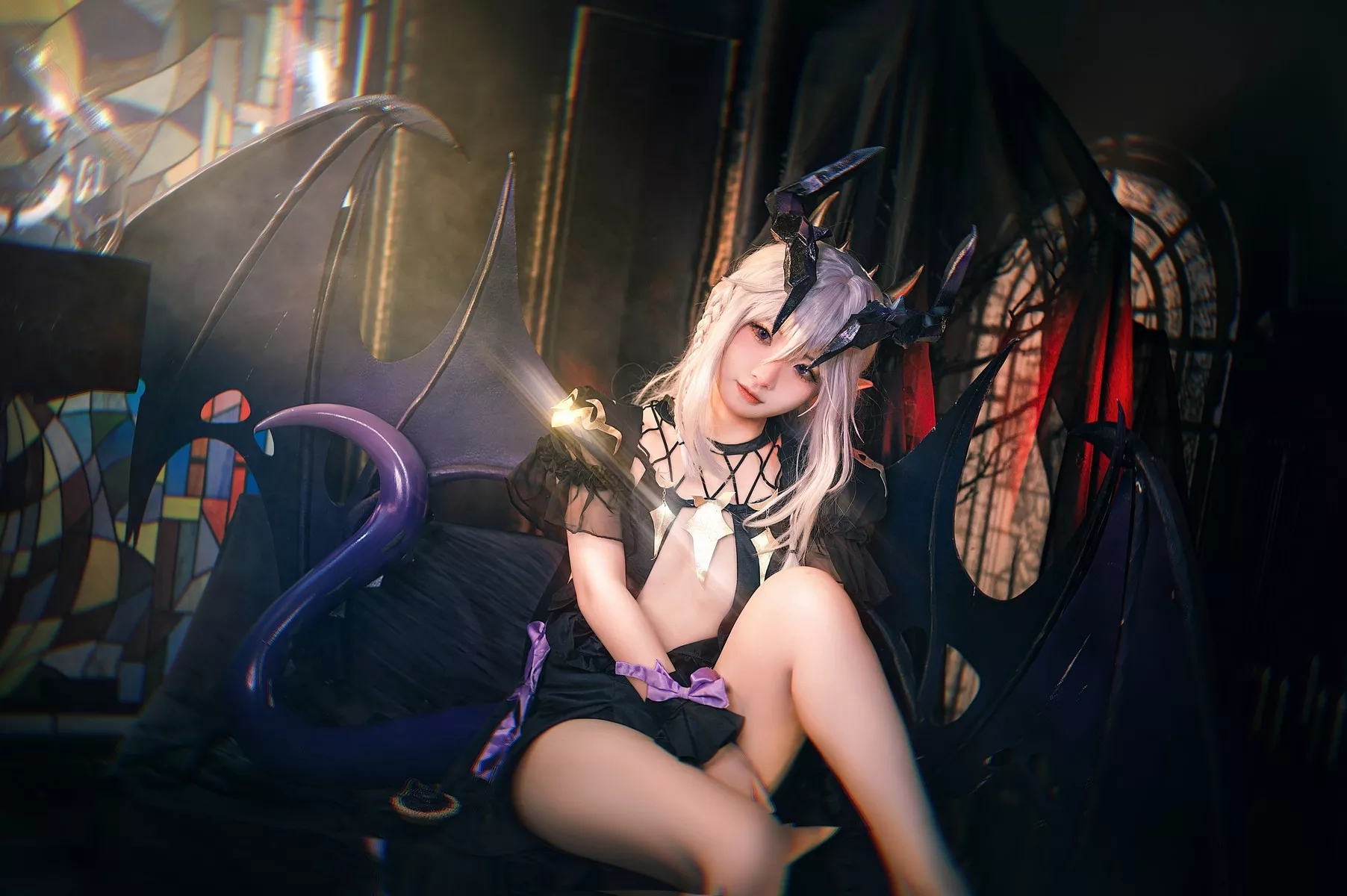 四叶草剧场 法芙娜 伊喵君 尤物Cosplay Fafnir