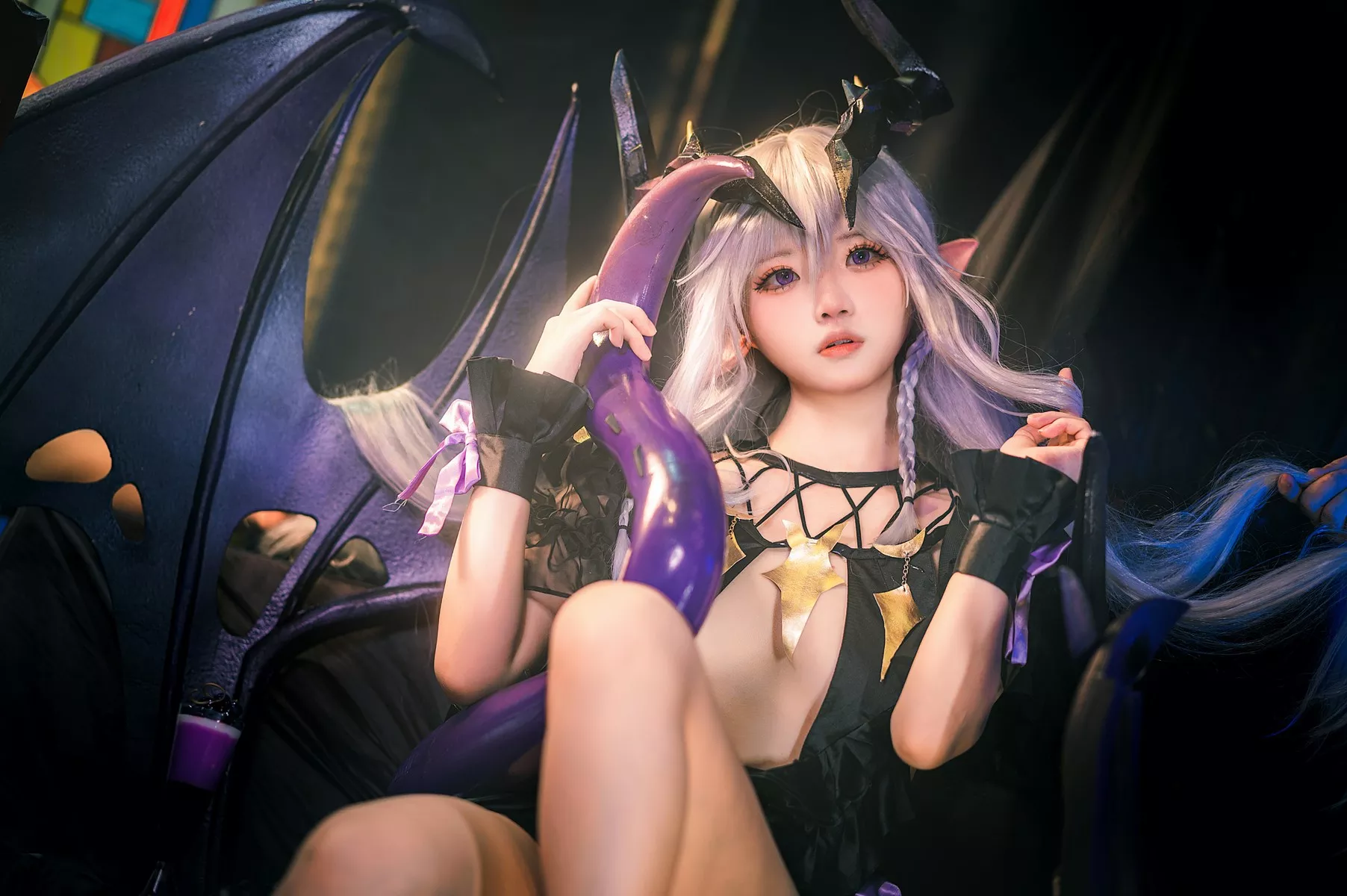 四叶草剧场 法芙娜 伊喵君 尤物Cosplay Fafnir