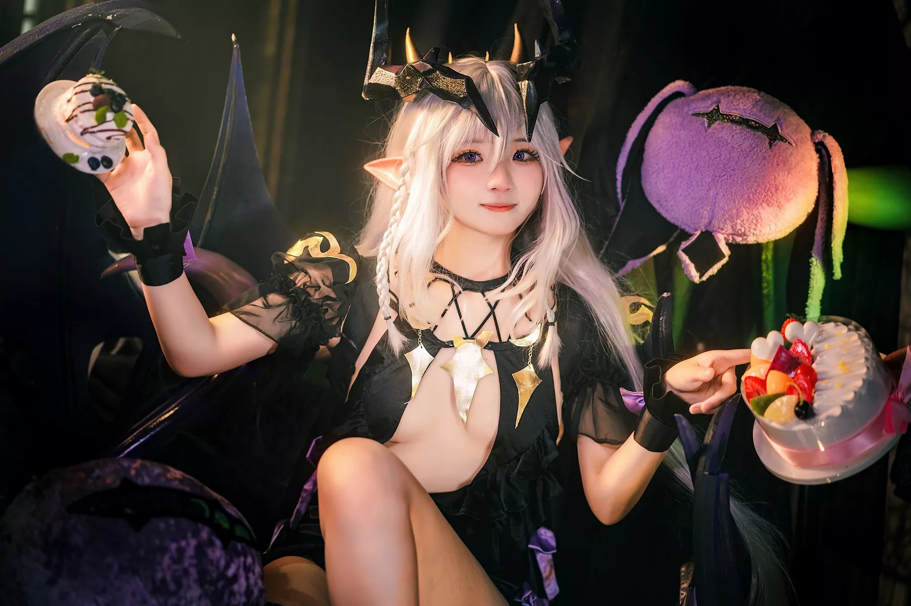 四叶草剧场 法芙娜 伊喵君 尤物Cosplay Fafnir