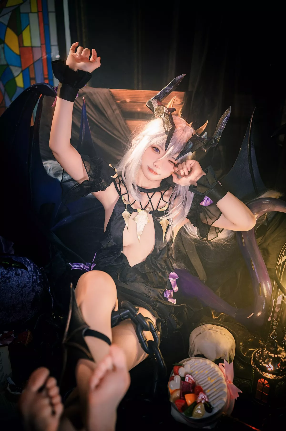 四叶草剧场 法芙娜 伊喵君 尤物Cosplay Fafnir