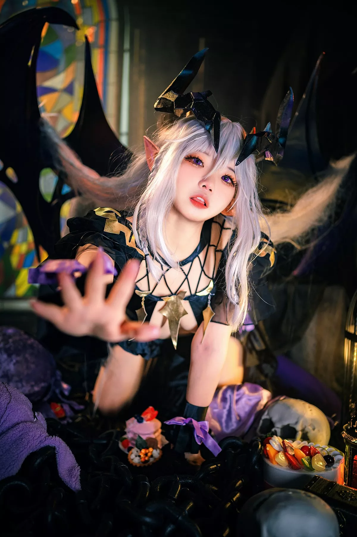 四叶草剧场 法芙娜 伊喵君 尤物Cosplay Fafnir