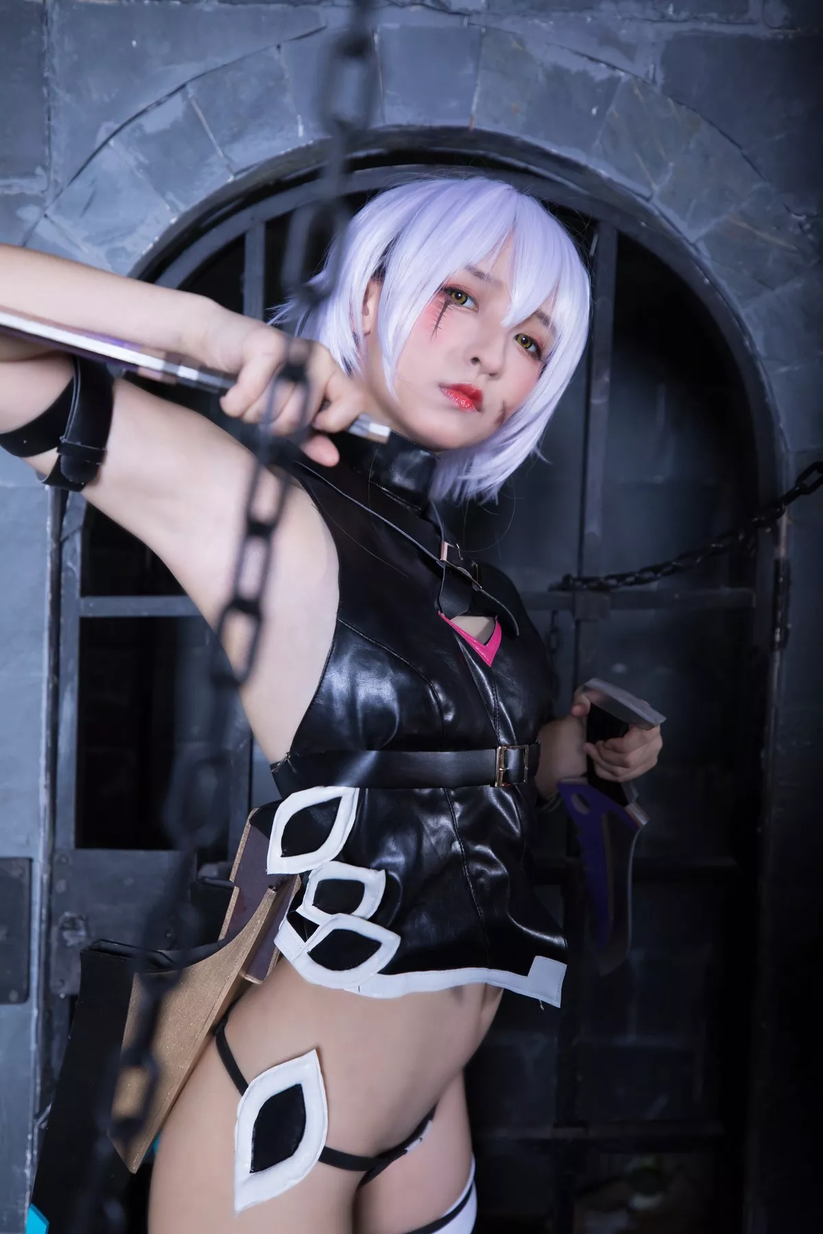 迷惑私摄 神乐坂真冬 佳人Cosplay 绝对服从