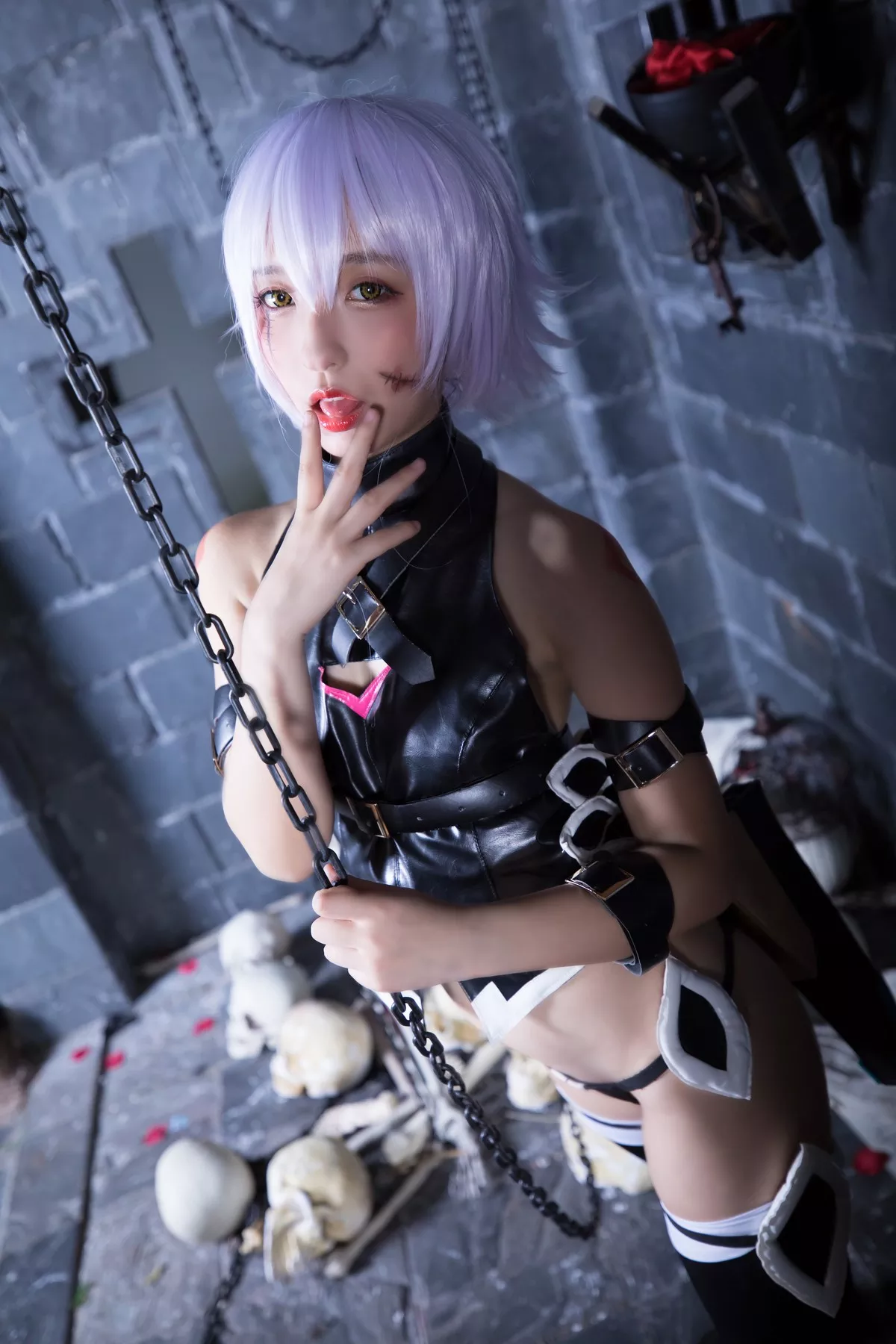 迷惑私摄 神乐坂真冬 佳人Cosplay 绝对服从