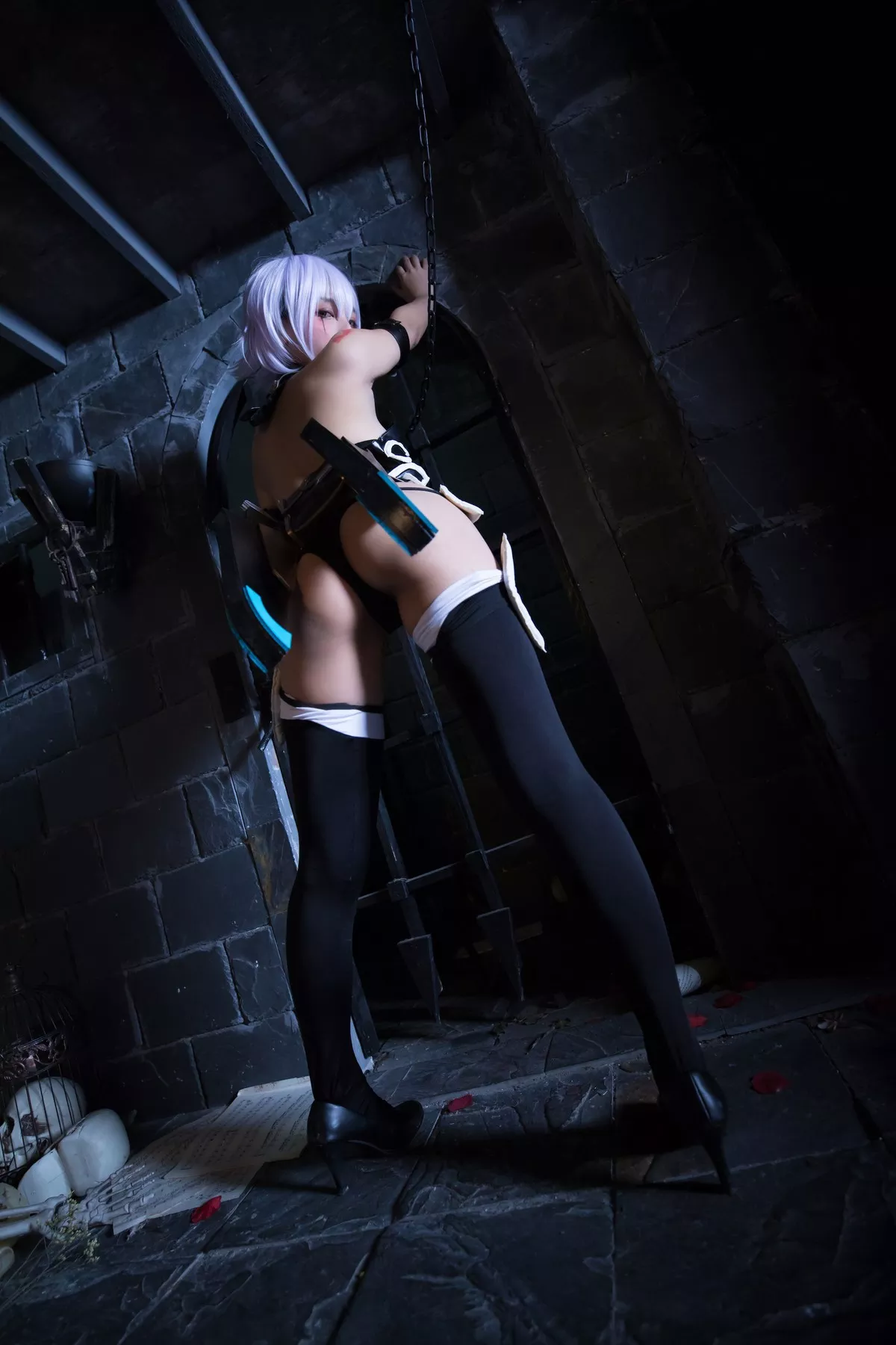 迷惑私摄 神乐坂真冬 佳人Cosplay 绝对服从