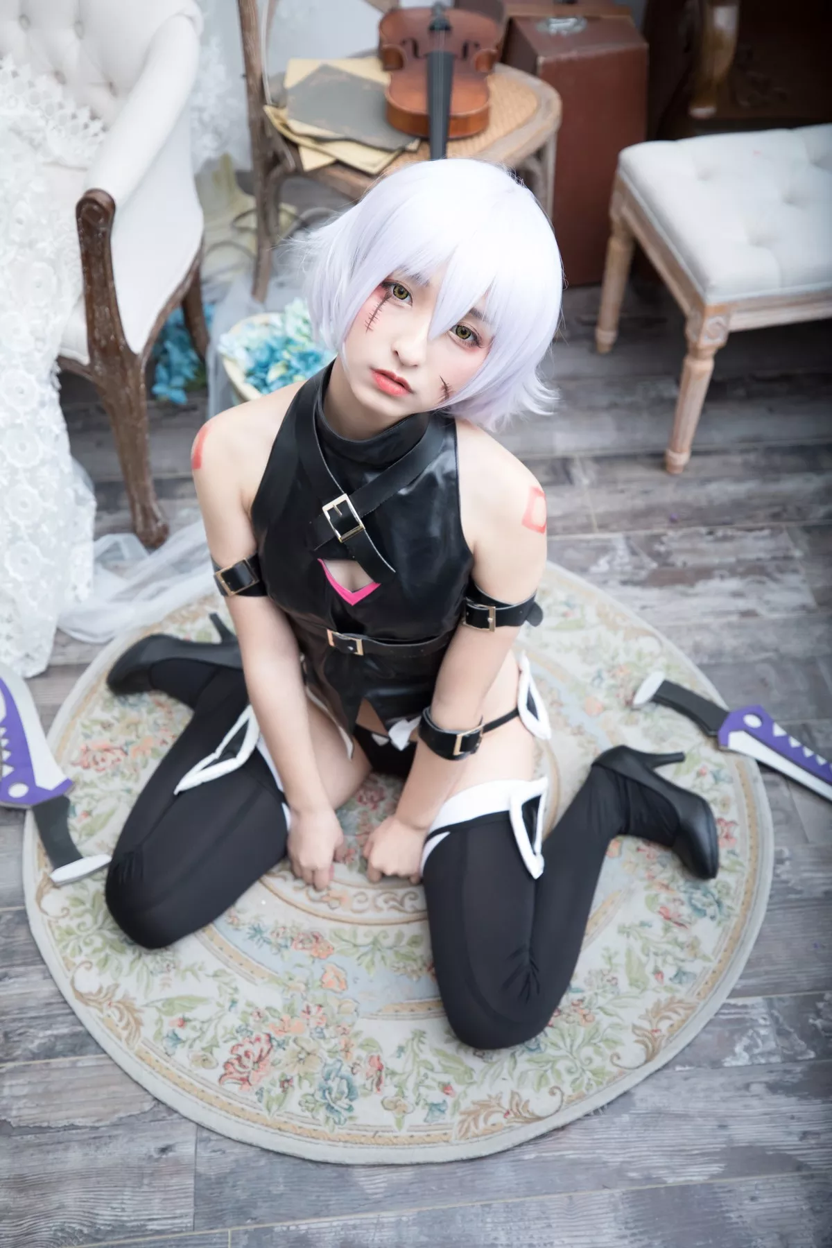 迷惑私摄 神乐坂真冬 佳人Cosplay 绝对服从
