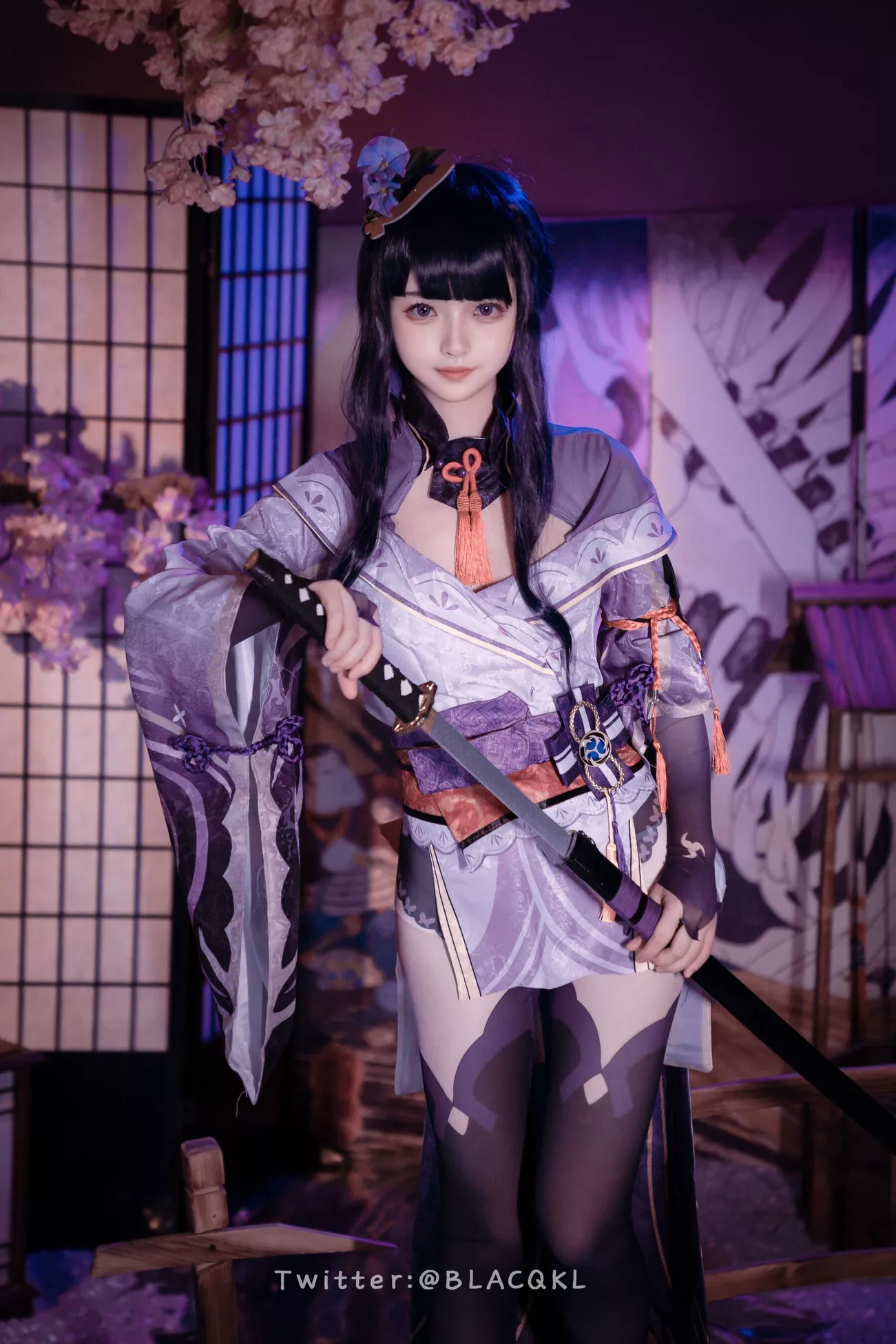 白莉爱吃巧克力 高画质写真组图 《雷电将军》
