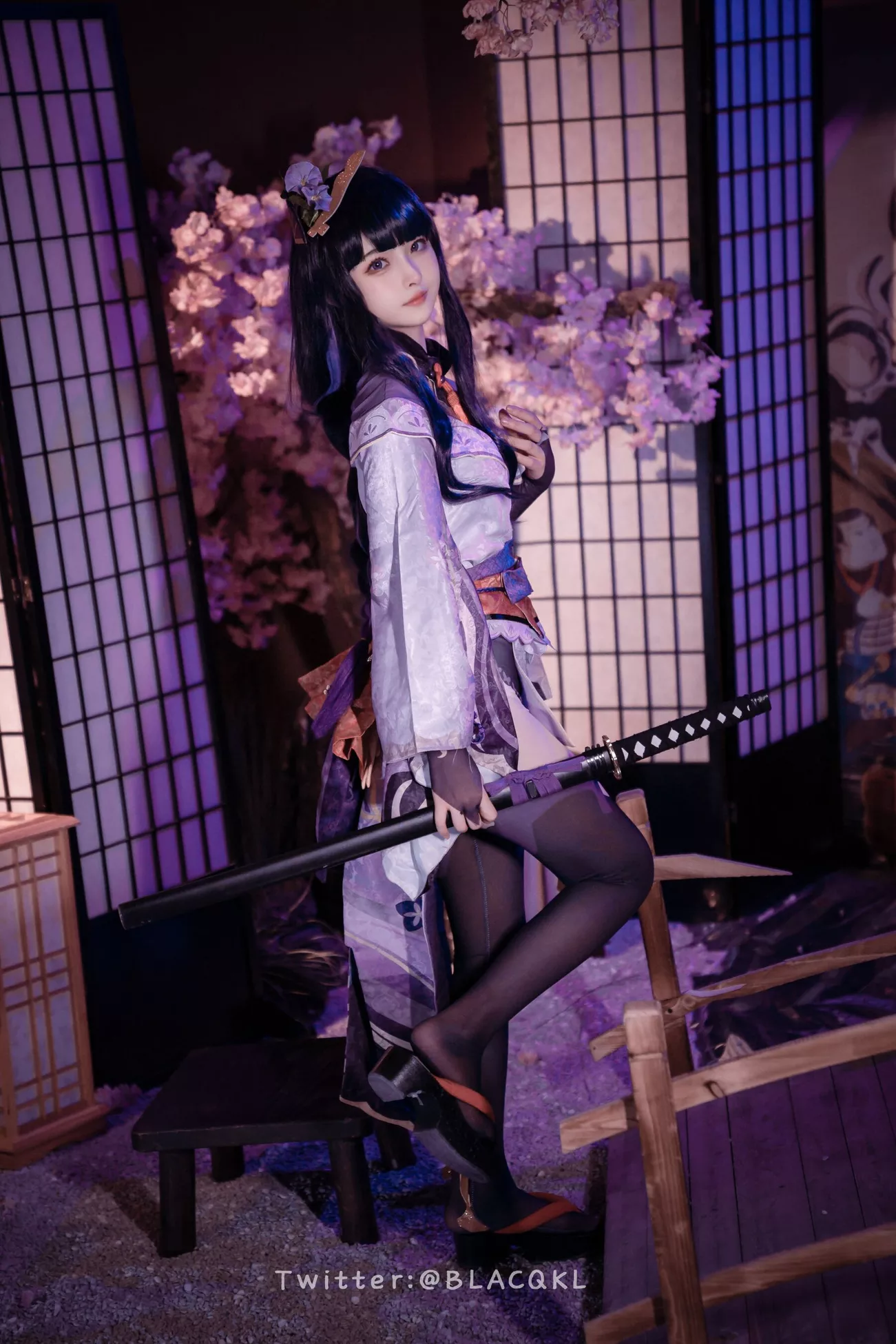 白莉爱吃巧克力 高画质写真组图 《雷电将军》