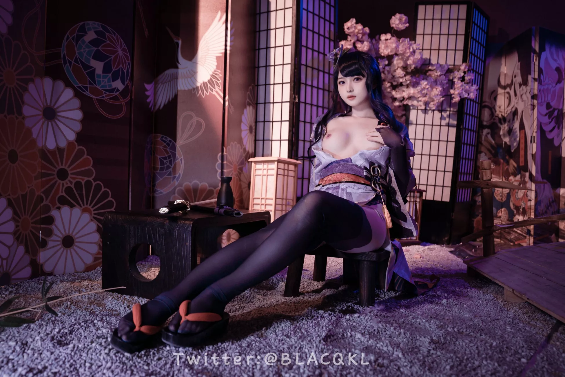 白莉爱吃巧克力 高画质写真组图 《雷电将军》