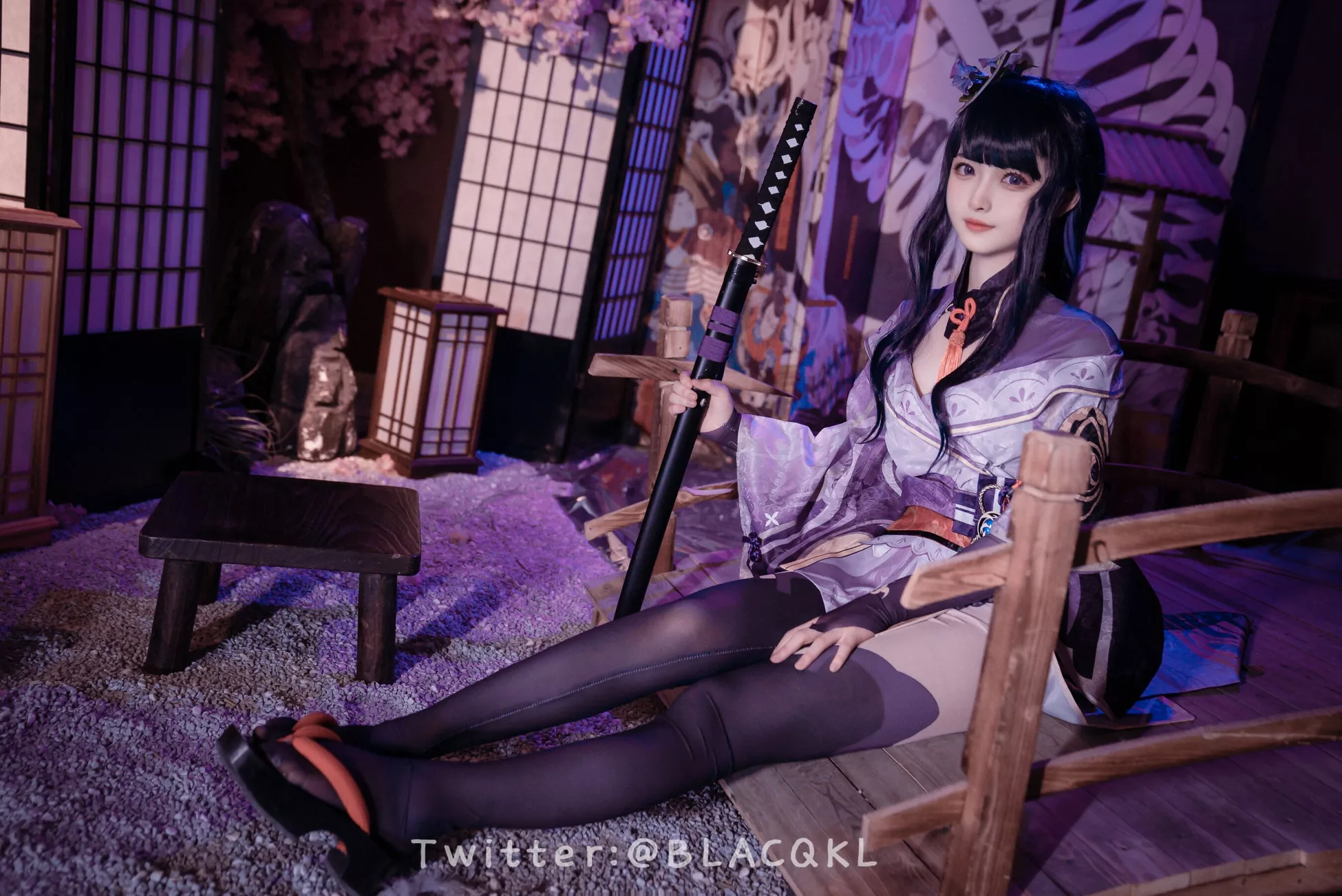 白莉爱吃巧克力 高画质写真组图 《雷电将军》
