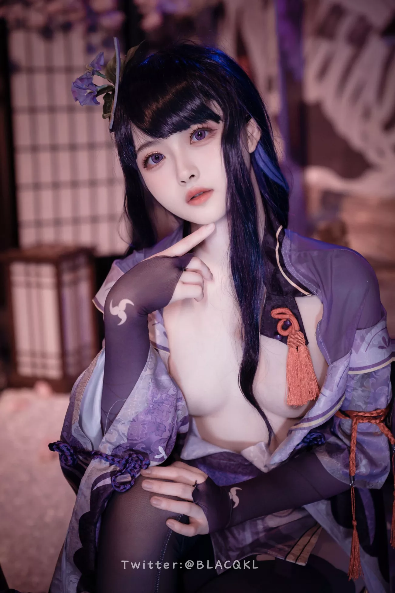 白莉爱吃巧克力 高画质写真组图 《雷电将军》