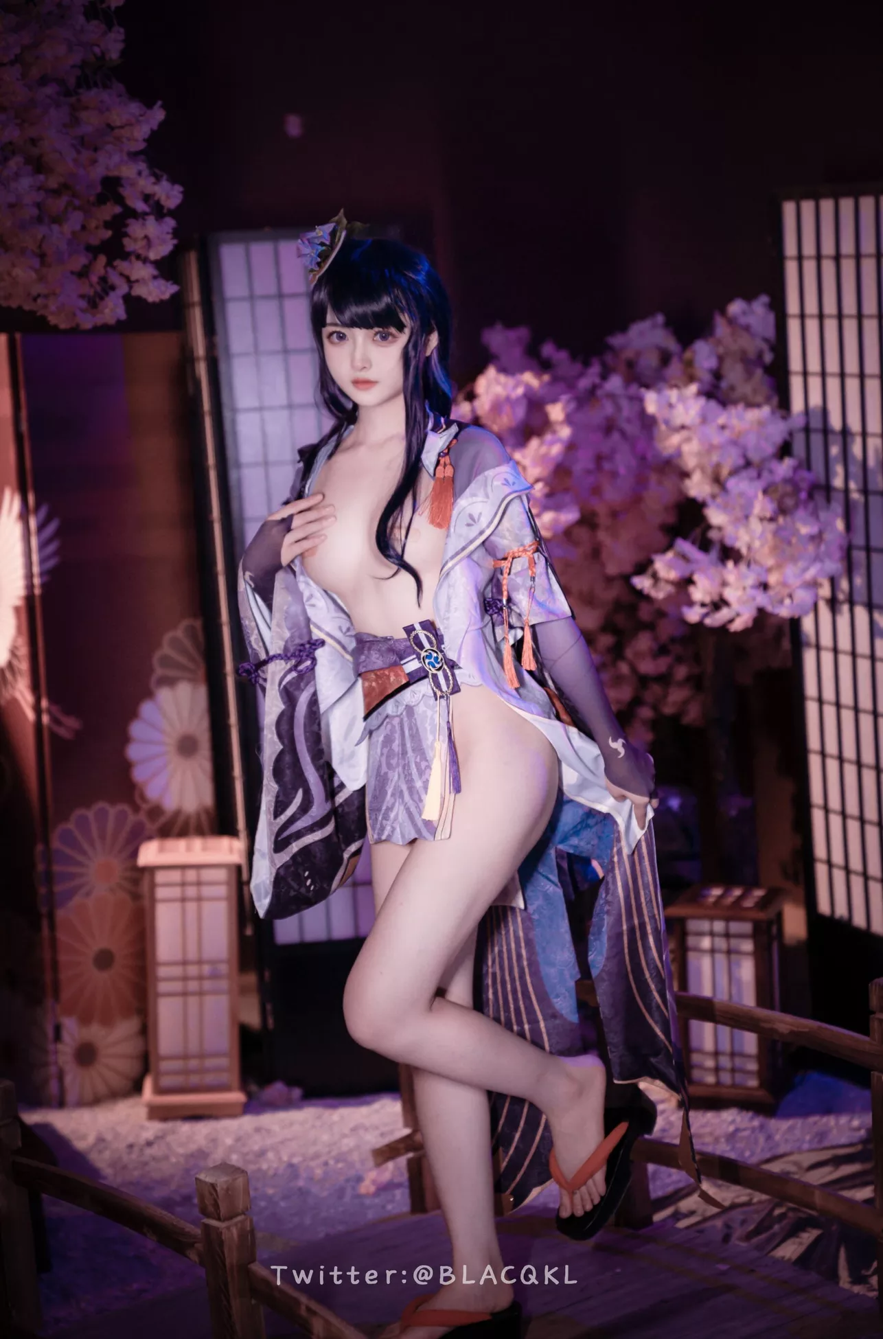白莉爱吃巧克力 高画质写真组图 《雷电将军》