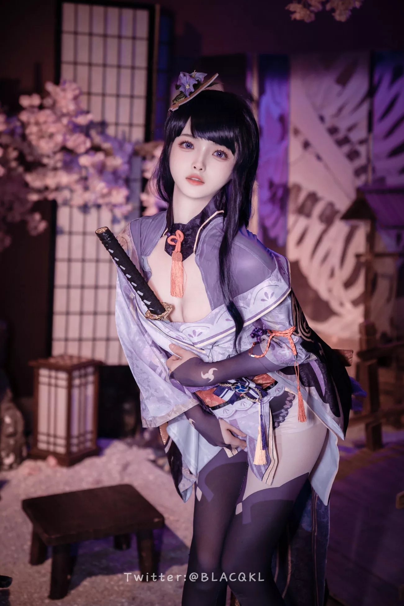 白莉爱吃巧克力 高画质写真组图 《雷电将军》