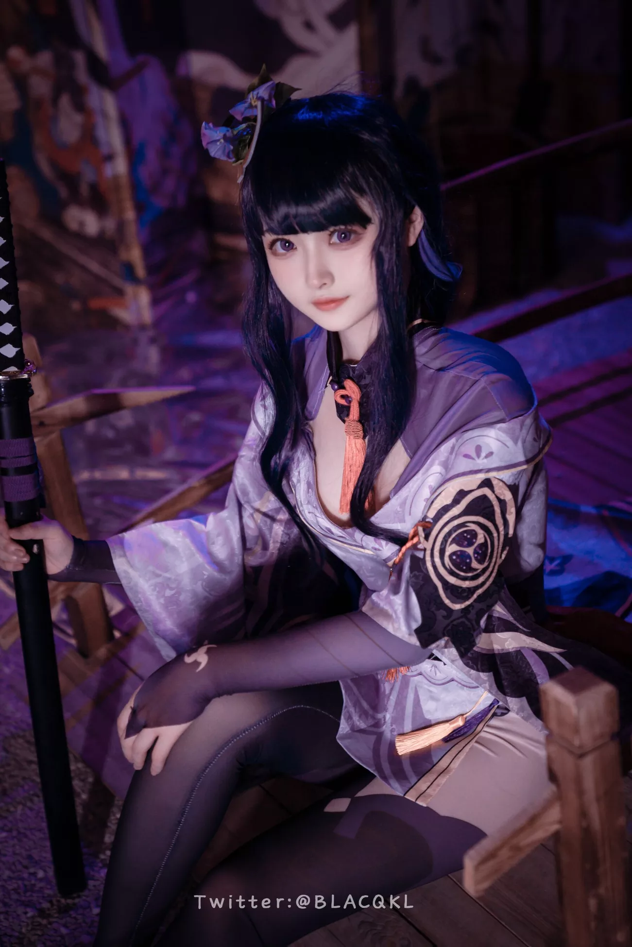 白莉爱吃巧克力 高画质写真组图 《雷电将军》