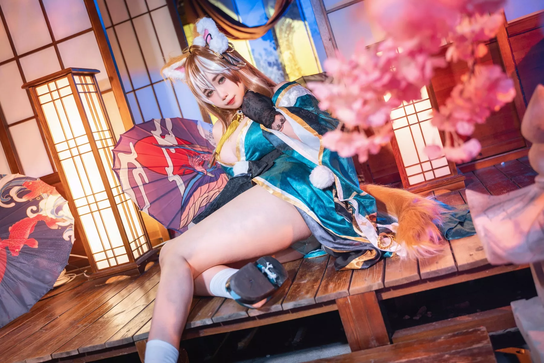 美人Cosplay 希娜小姐 原神 贞子蜜桃