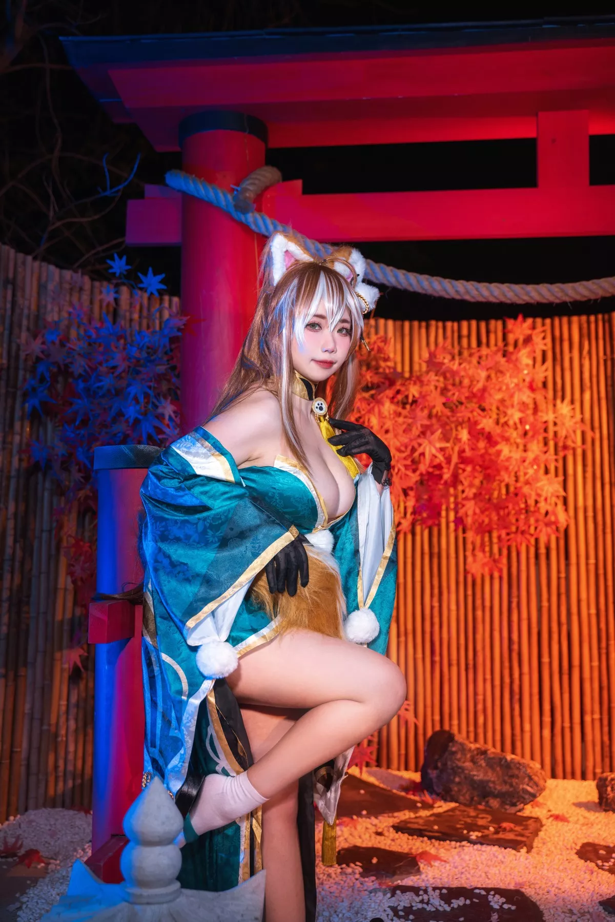 美人Cosplay 希娜小姐 原神 贞子蜜桃