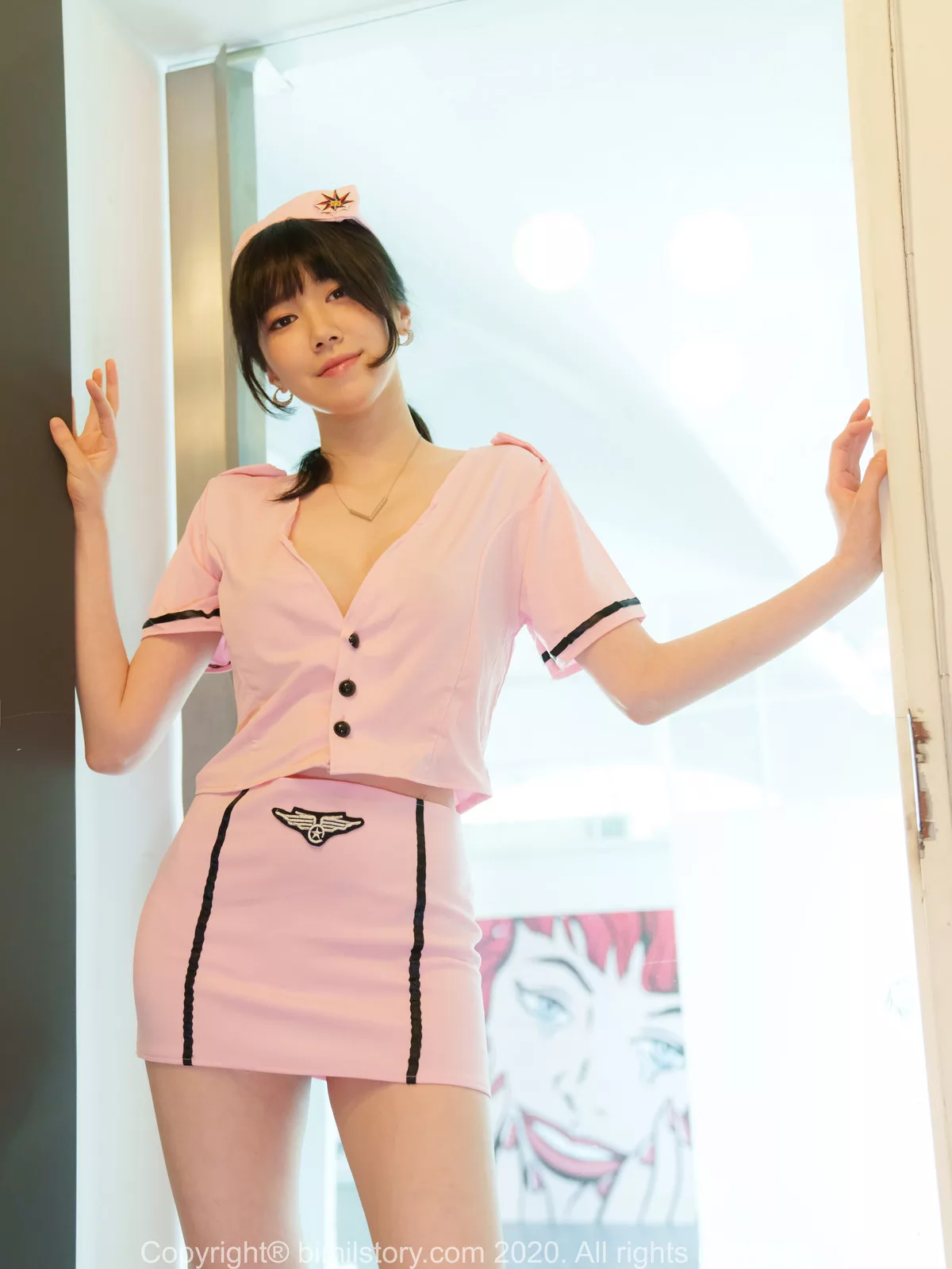 【Bimilstory Fantasy time s break Uniform Hot  全集修正 高丽丽人摄影 girl  波咪逸事】 Nara