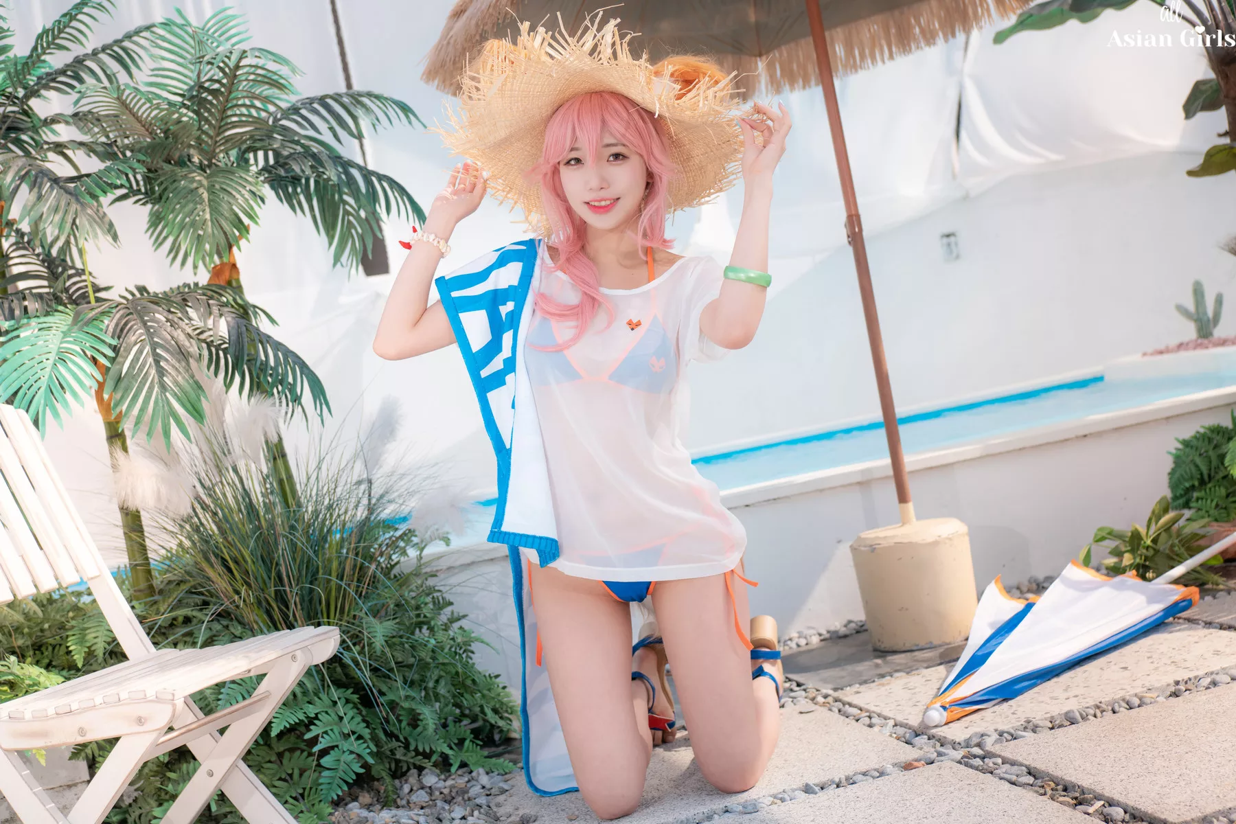 Sooflower【CreamSoda Tamamo Summer(48P)  高丽美女影像 奶油苏打】