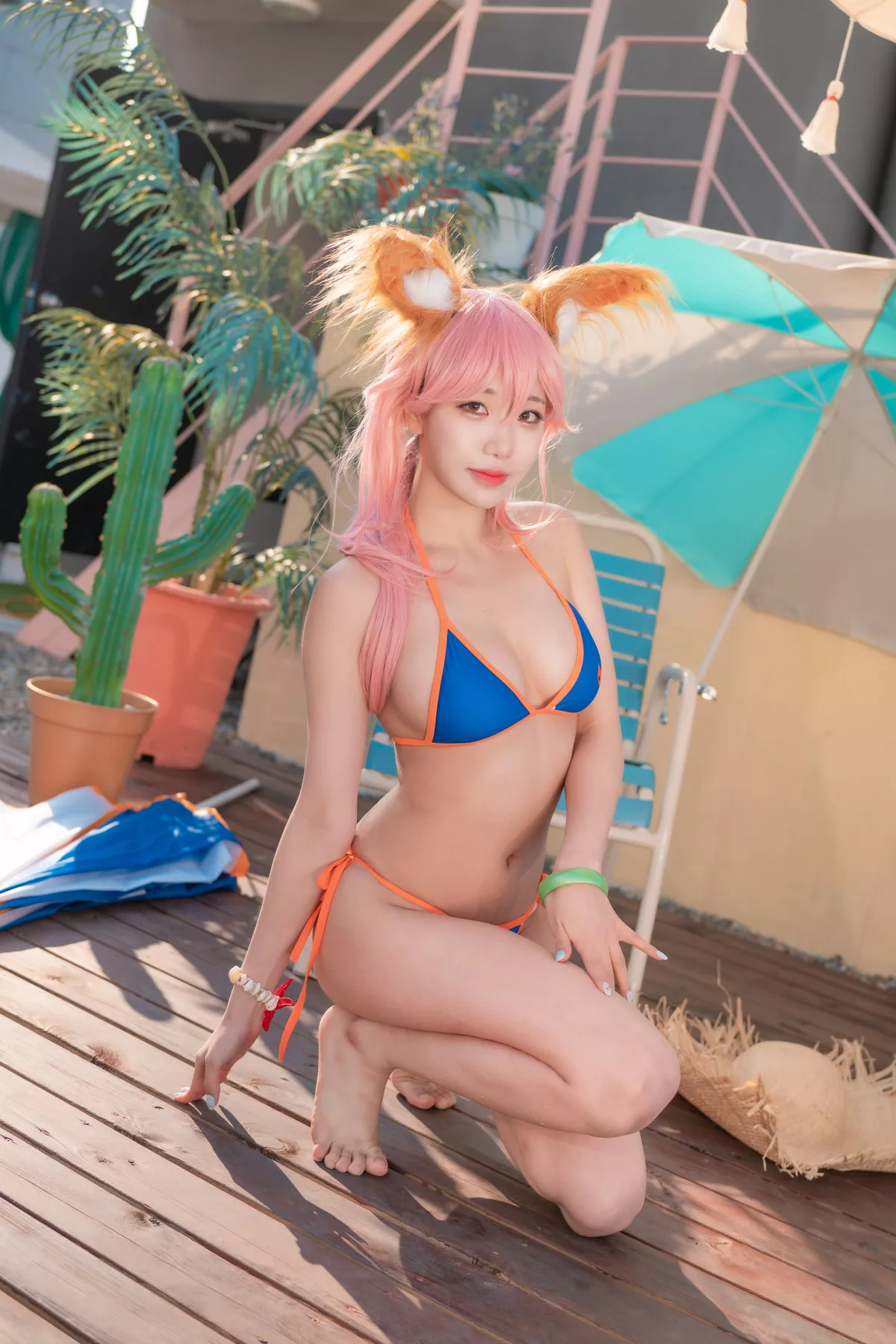 Sooflower【CreamSoda Tamamo Summer(48P)  高丽美女影像 奶油苏打】