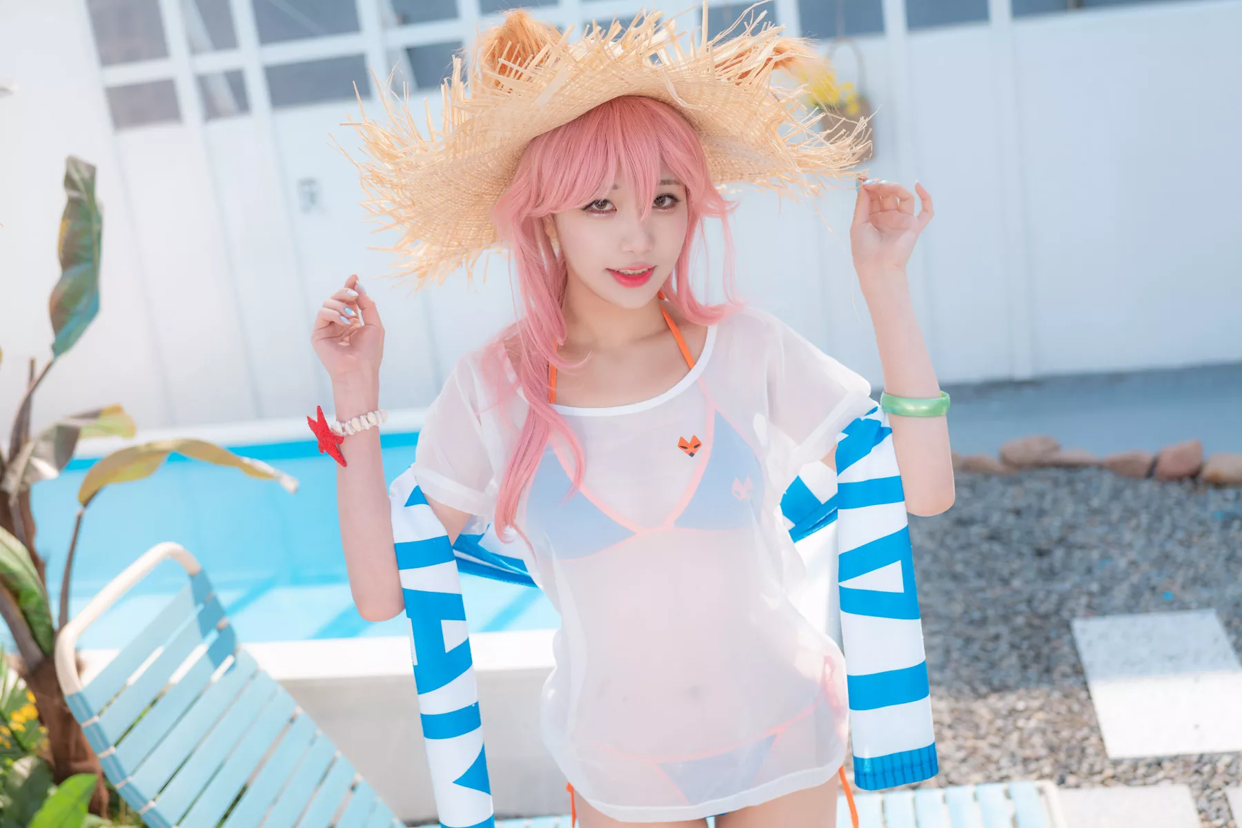 Sooflower【CreamSoda Tamamo Summer(48P)  高丽美女影像 奶油苏打】