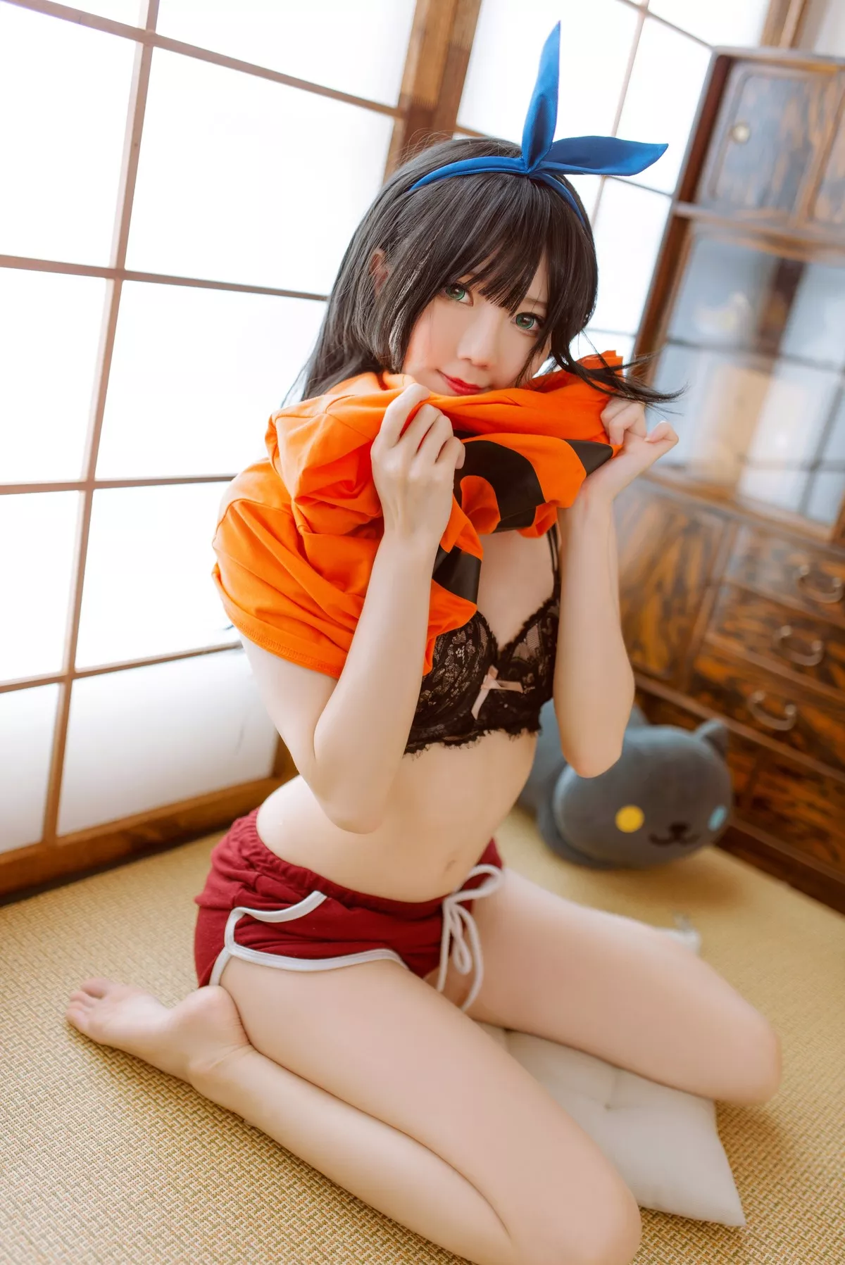 Sarashina Ruka Sally多啦雪 美人Cosplay 更科琉夏 风骚私房