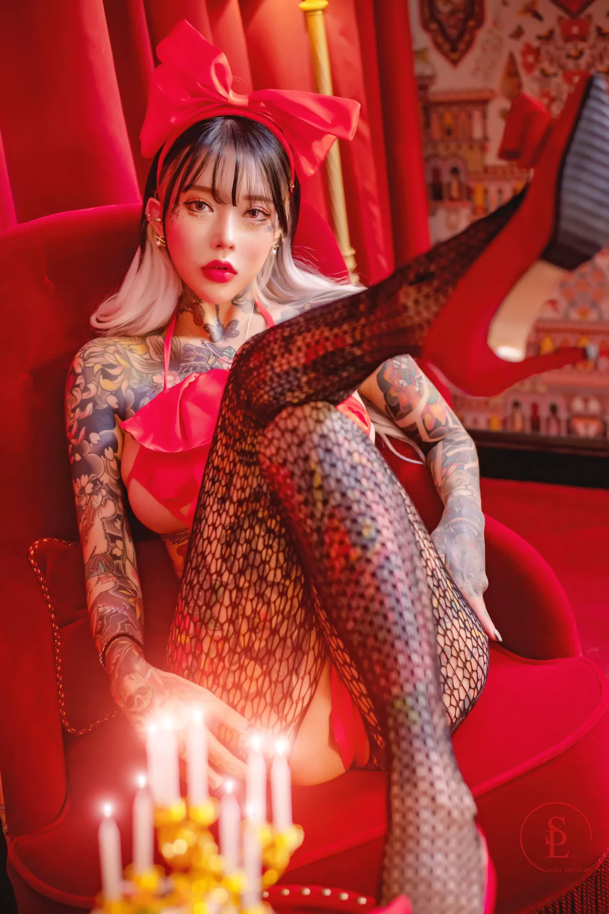 遮挡生活】 全集修正  高丽美女艺术图 Yoko Xmas YoKo【SAINT Photolife