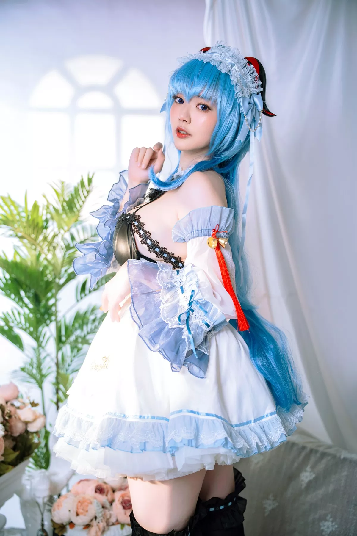 撩人私房 Maid 仙女Cosplay Ganyu 甘雨 Ying Tze