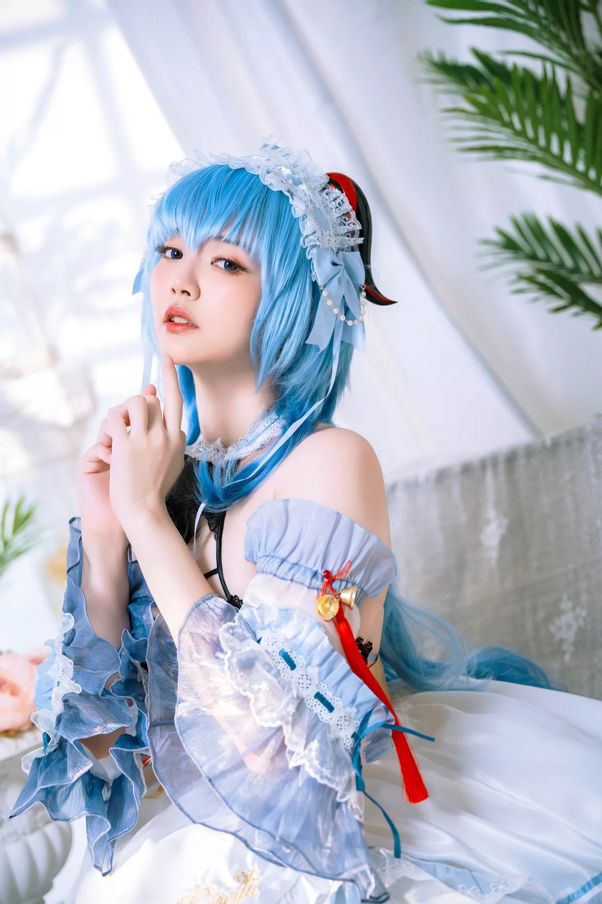 撩人私房 Maid 仙女Cosplay Ganyu 甘雨 Ying Tze
