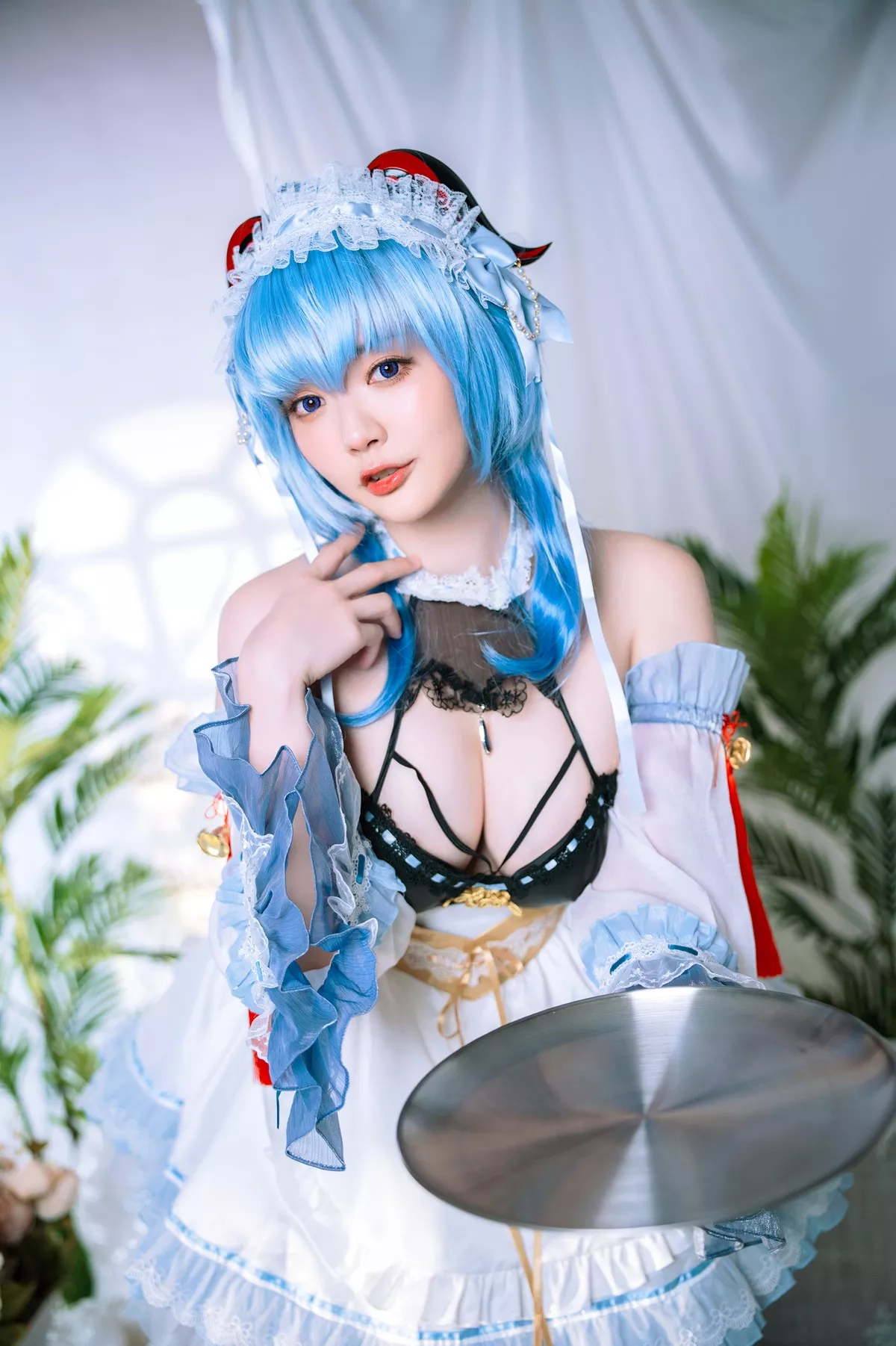 撩人私房 Maid 仙女Cosplay Ganyu 甘雨 Ying Tze