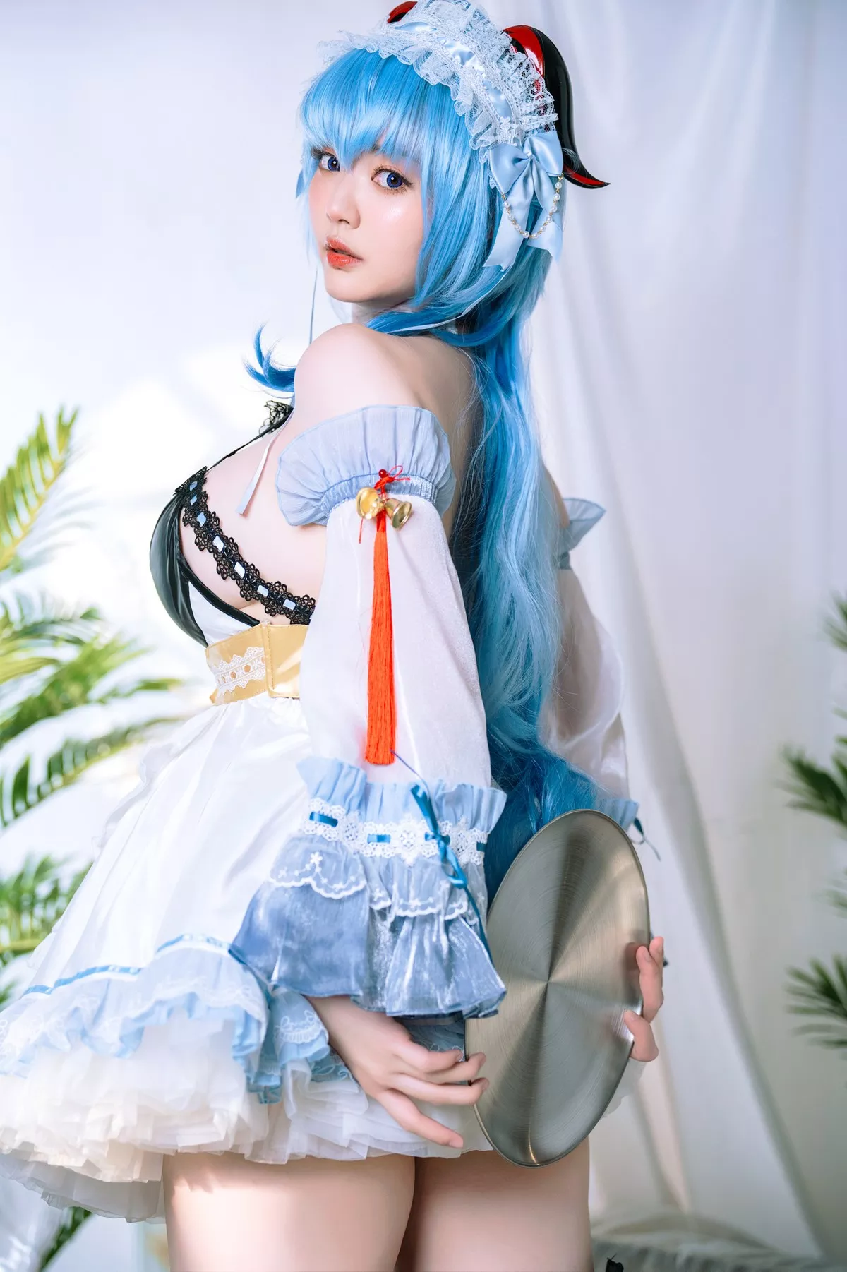 撩人私房 Maid 仙女Cosplay Ganyu 甘雨 Ying Tze