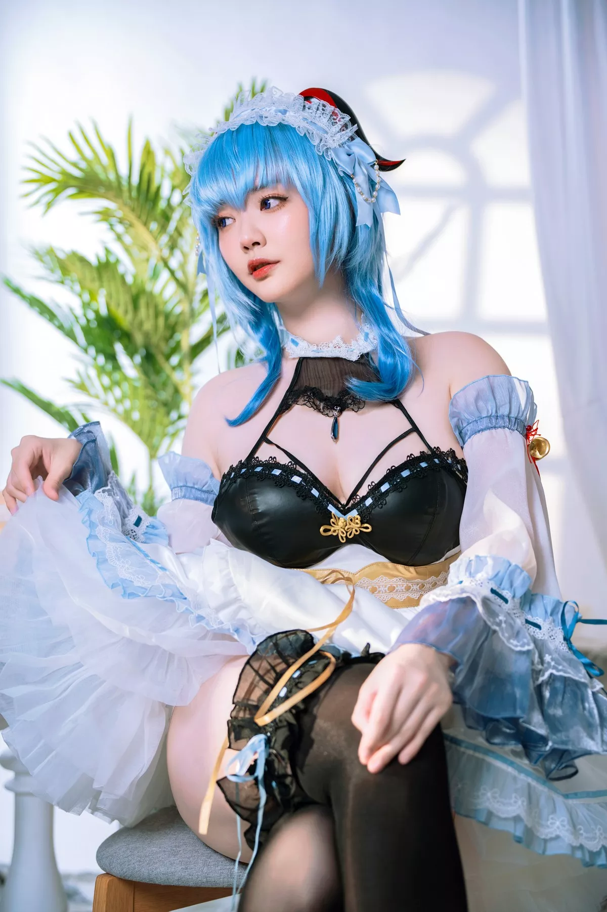 撩人私房 Maid 仙女Cosplay Ganyu 甘雨 Ying Tze